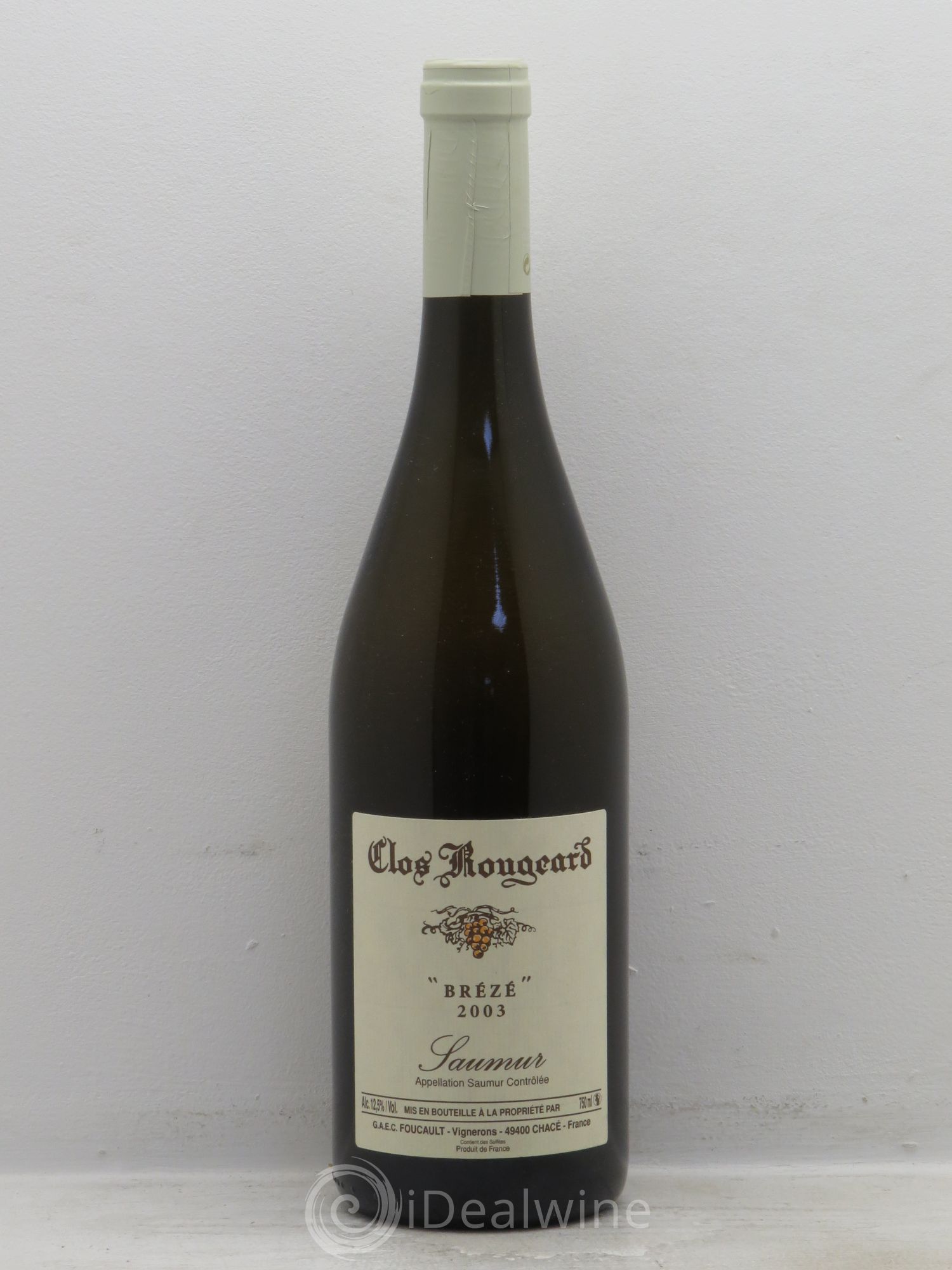 Saumur Brézé Clos Rougeard 2003 - Lot de 1 bouteille - 0