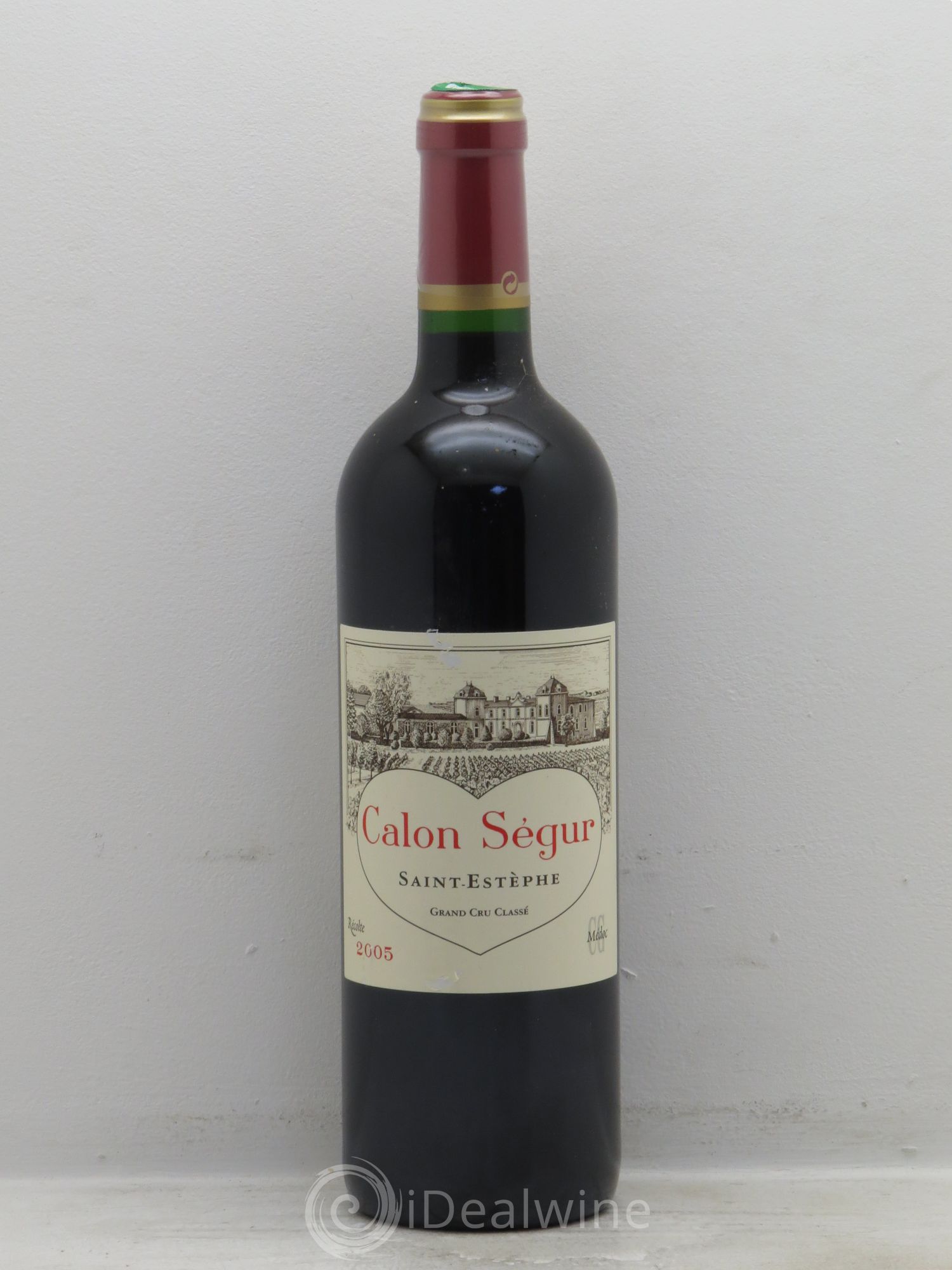 Château Calon Ségur 3ème Grand Cru Classé 2005 - Lot de 1 bouteille - 0