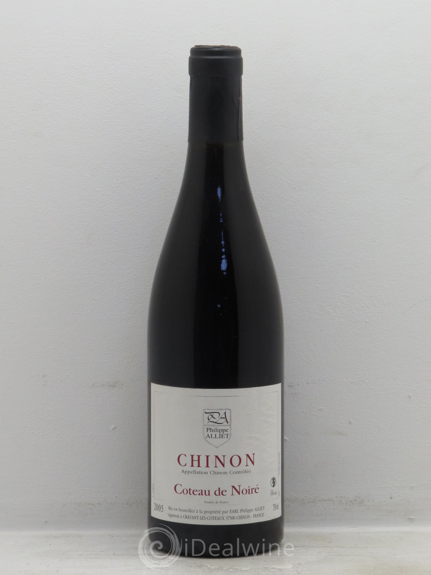 Chinon Coteau de Noiré Philippe Alliet 2005 - Lot de 1 bouteille - 0