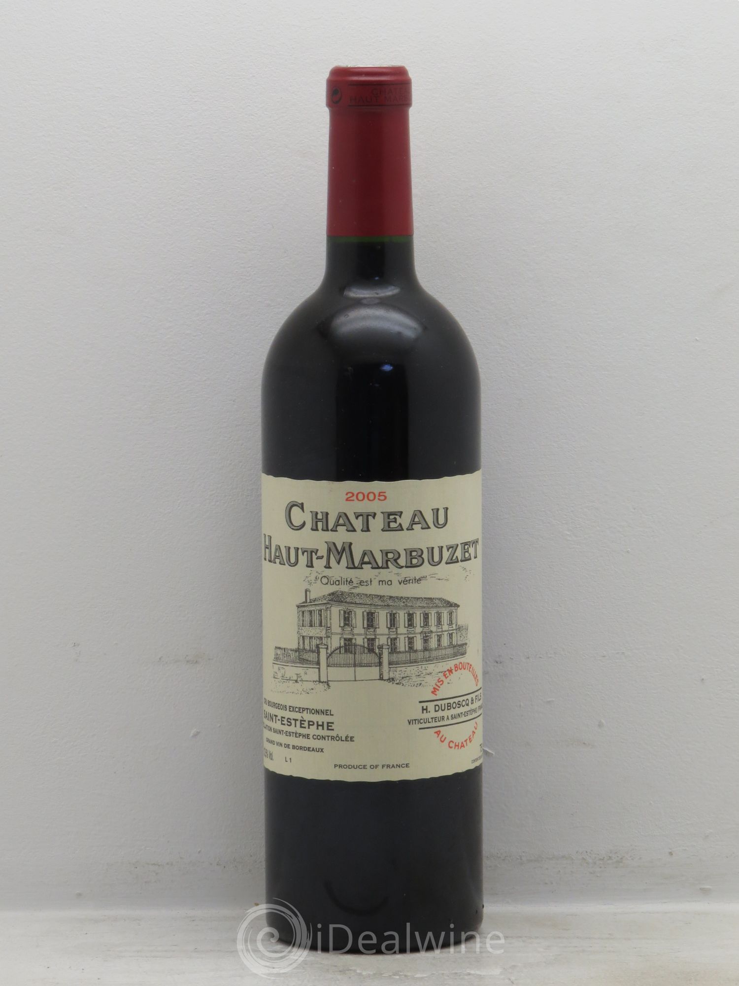 Château Haut Marbuzet 2005 - Lot de 1 bouteille - 0