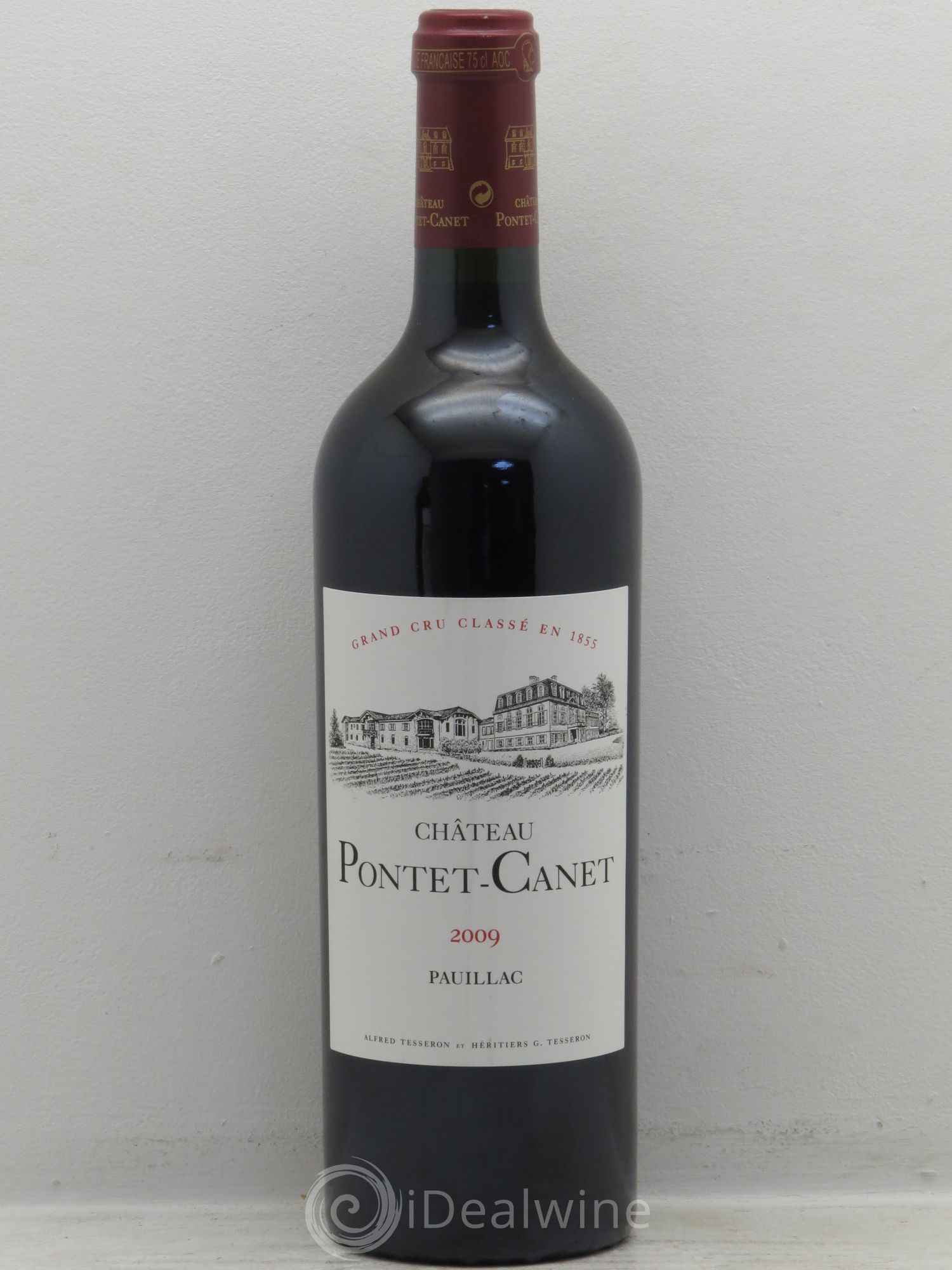 Château Pontet Canet 5ème Grand Cru Classé 2009 - Lot de 1 bouteille - 0