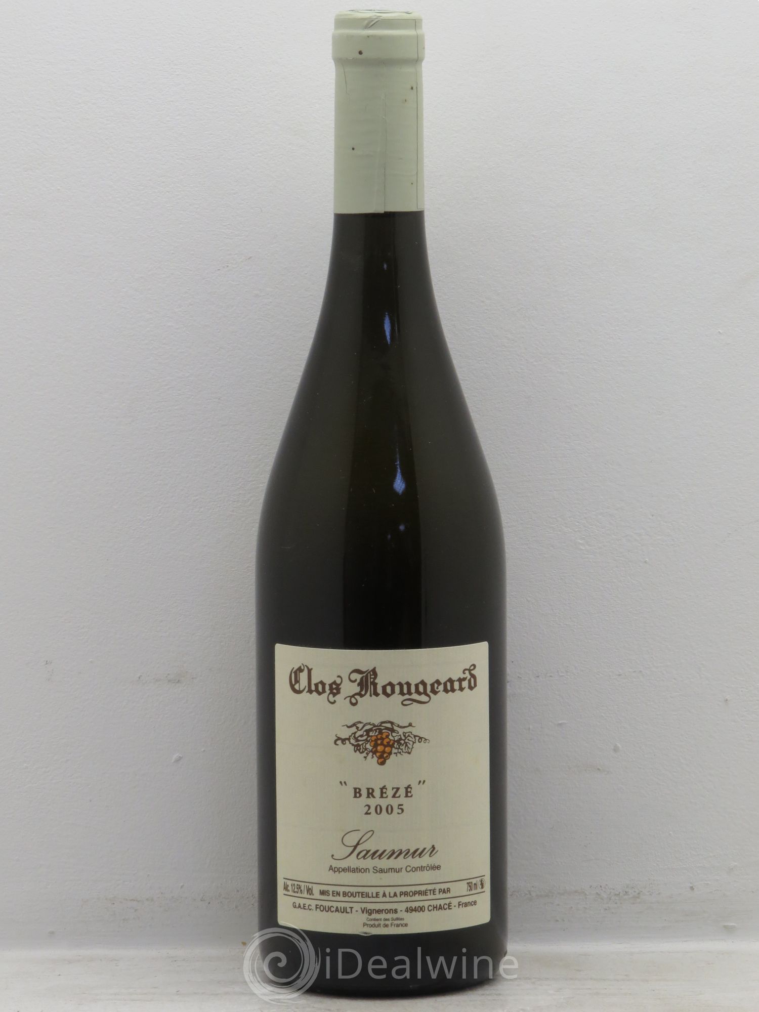 Saumur Brézé Clos Rougeard 2005 - Lot de 1 bouteille - 0