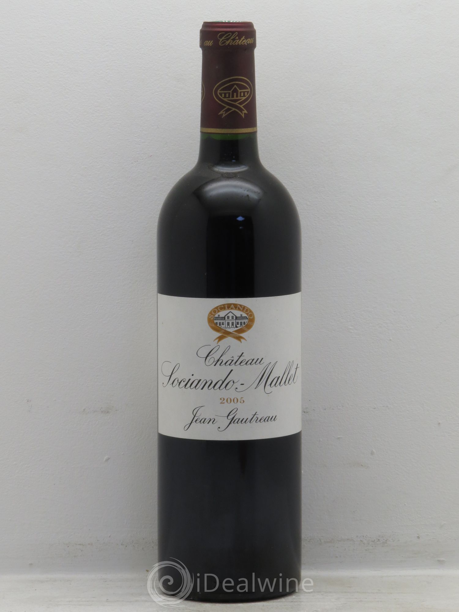 Château Sociando Mallet 2005 - Lot de 1 bouteille - 0