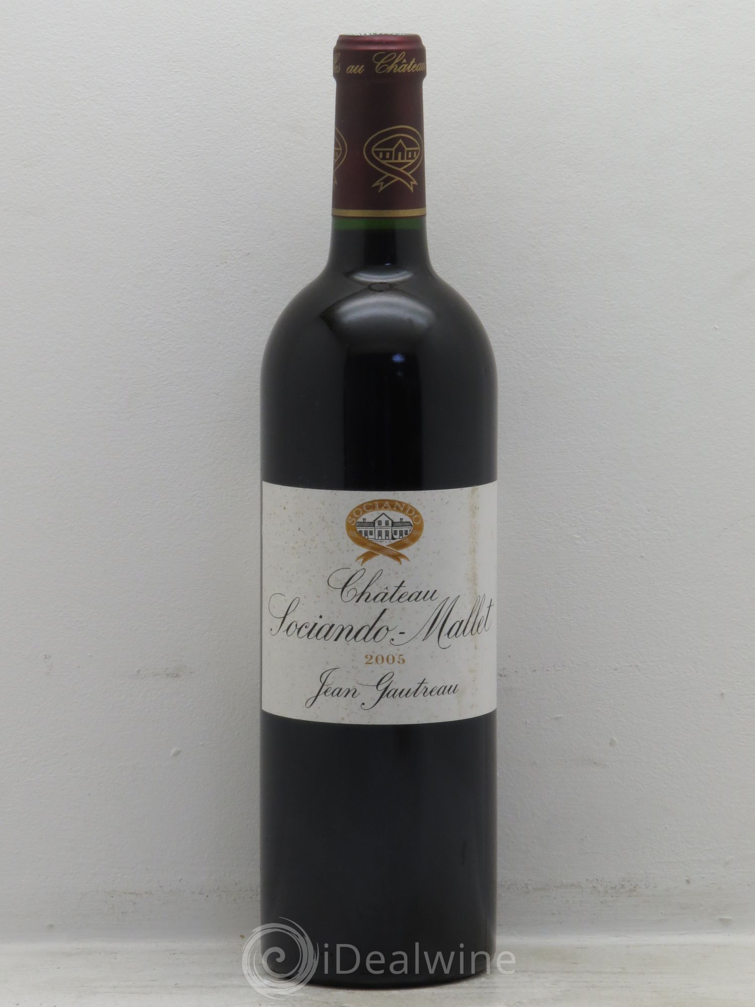 Château Sociando Mallet 2005 - Lot de 1 bouteille - 0