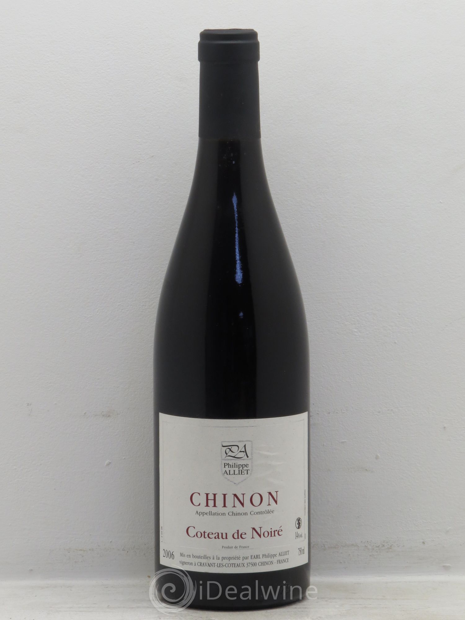 Chinon Coteau de Noiré Philippe Alliet 2006 - Lot de 1 bouteille - 0