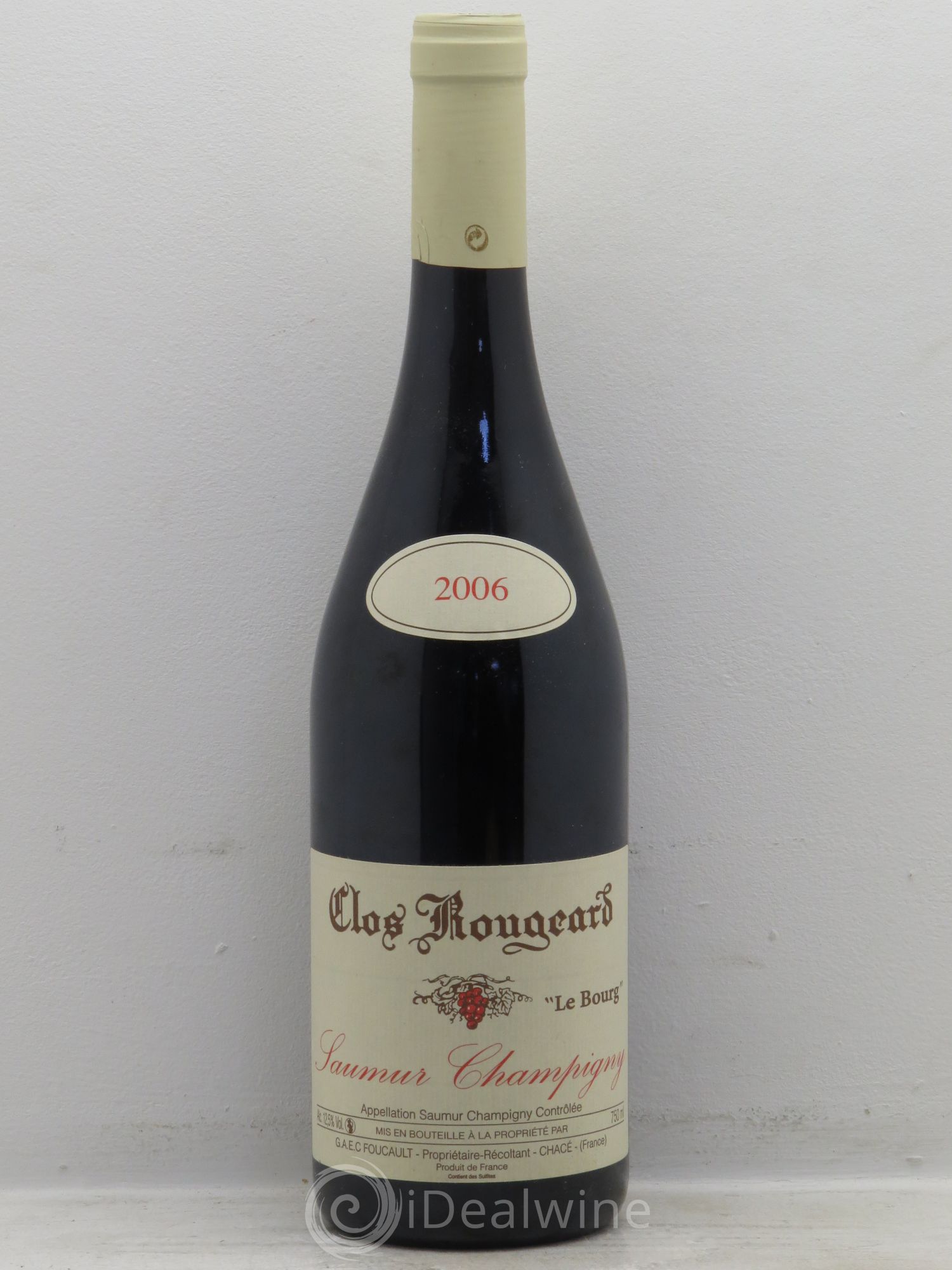 Saumur-Champigny Le Bourg Clos Rougeard 2006 - Lot de 1 bouteille - 0