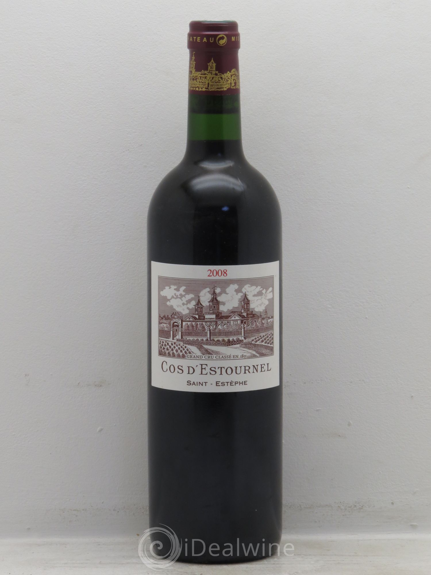 Cos d'Estournel 2ème Grand Cru Classé 2008 - Lot de 1 bouteille - 0