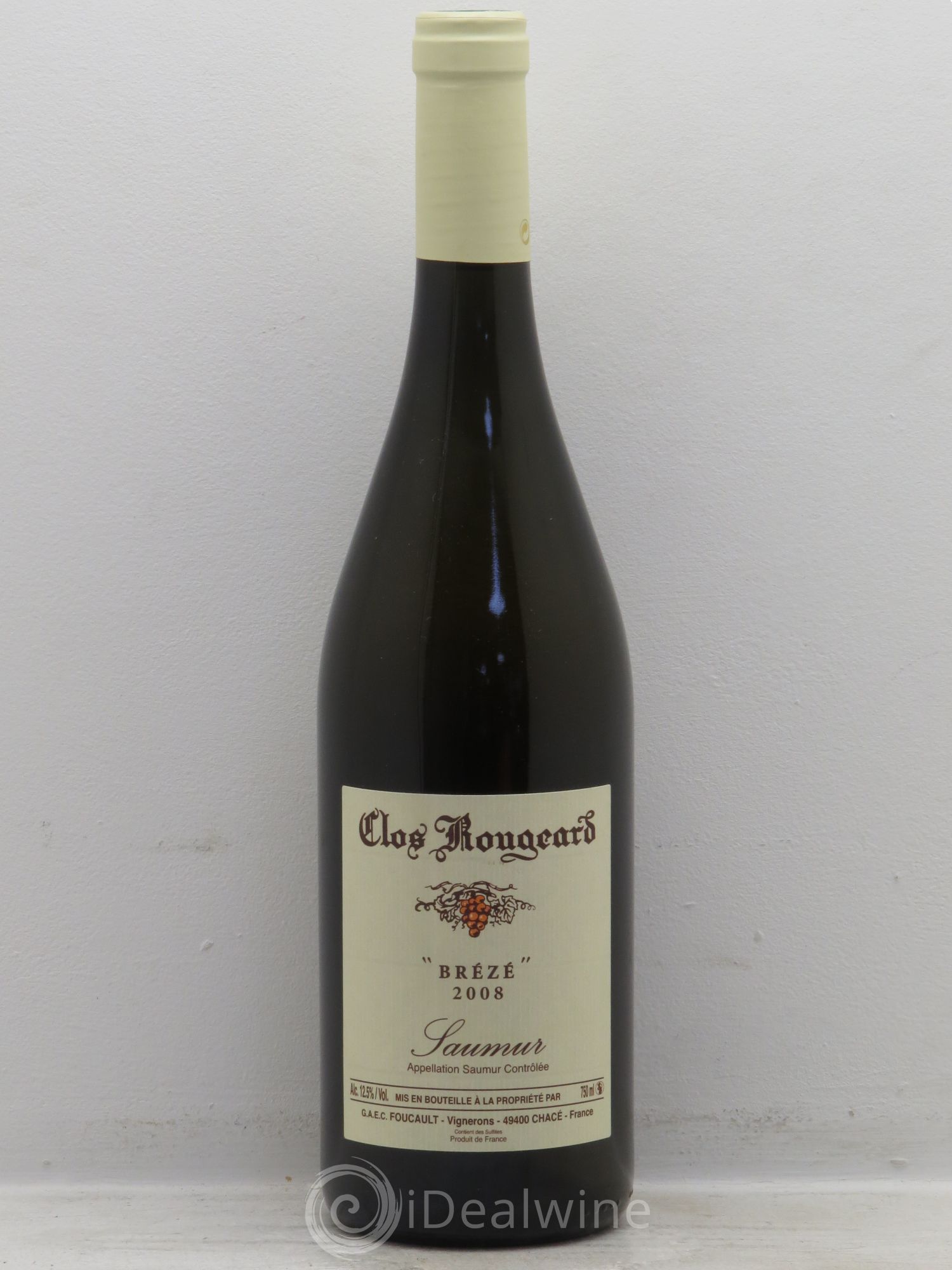 Saumur Brézé Clos Rougeard 2008 - Lot de 1 bouteille - 0