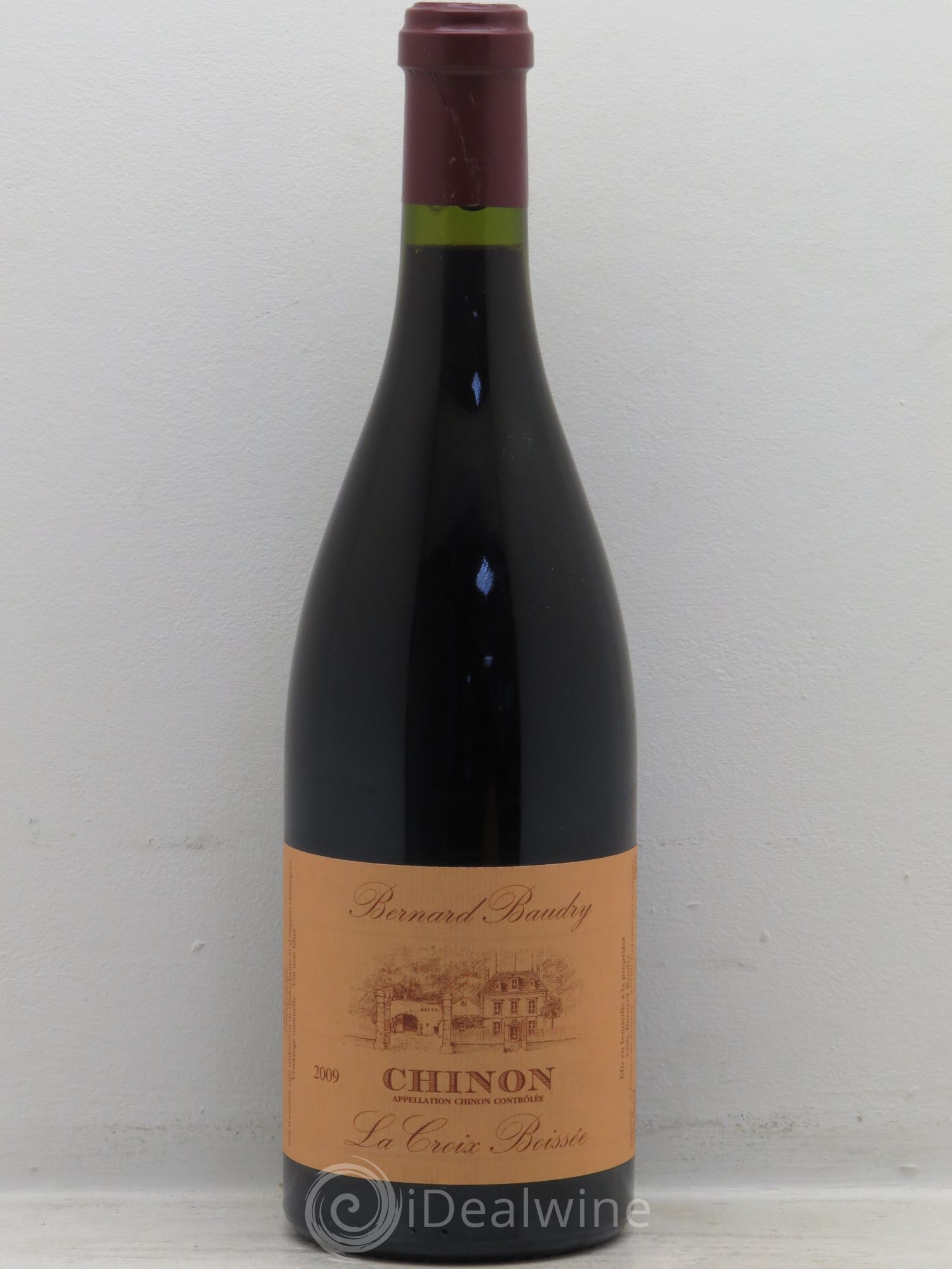 Chinon La Croix Boissée Bernard Baudry 2009 - Lot de 1 bouteille - 0