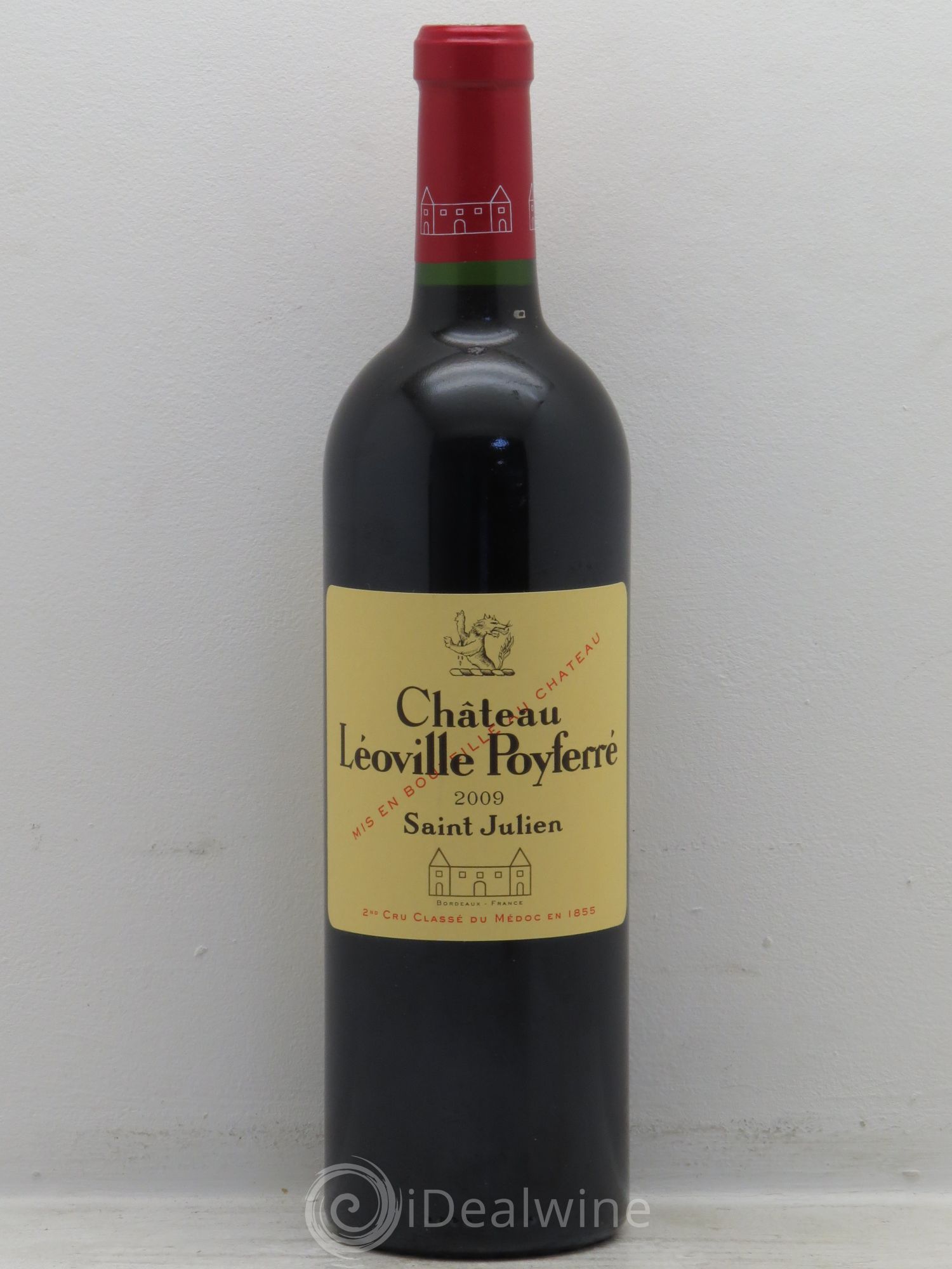 Château Léoville Poyferré 2ème Grand Cru Classé 2009 - Lot de 1 bouteille - 0