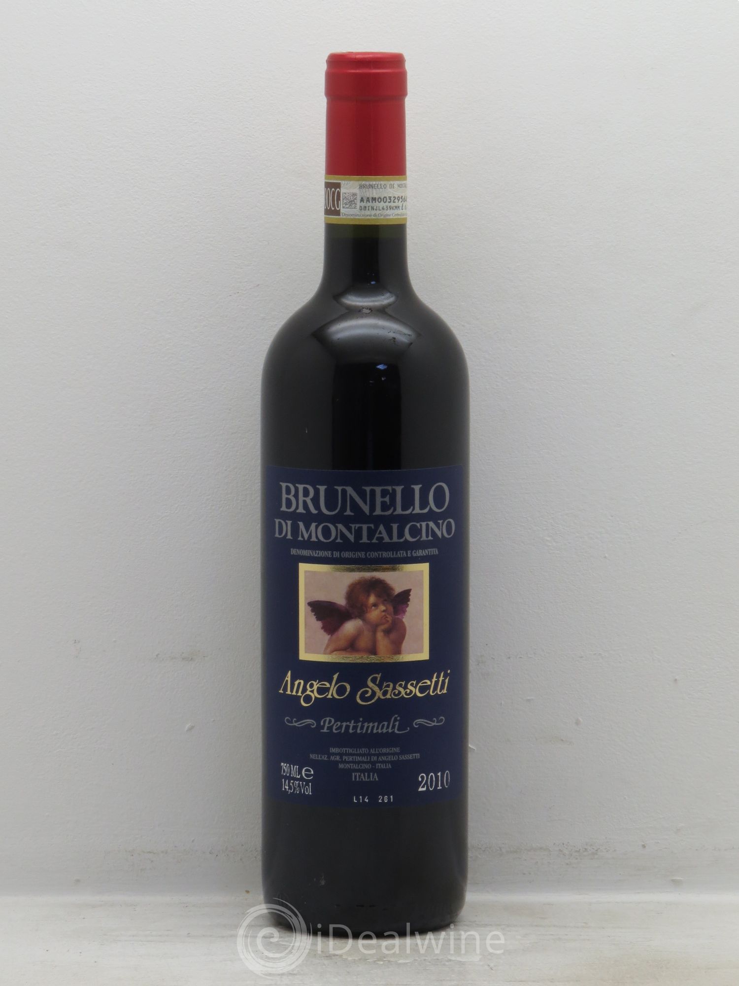 Brunello di Montalcino Pertimali Angelo Sasseti 2010 - Lot de 1 bouteille - 0