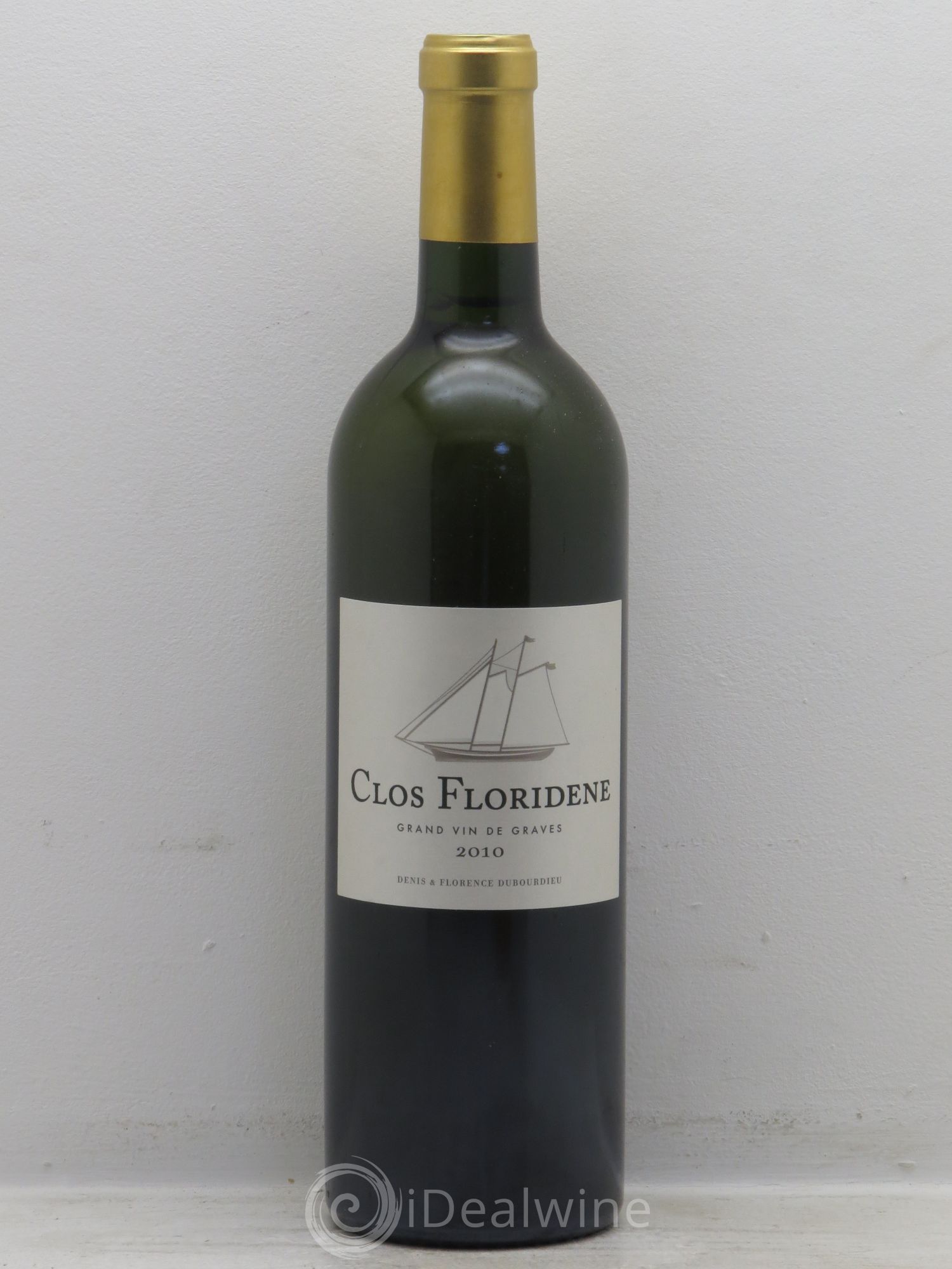 Graves Clos Floridène 2010 - Posten von 1 Flasche - 0
