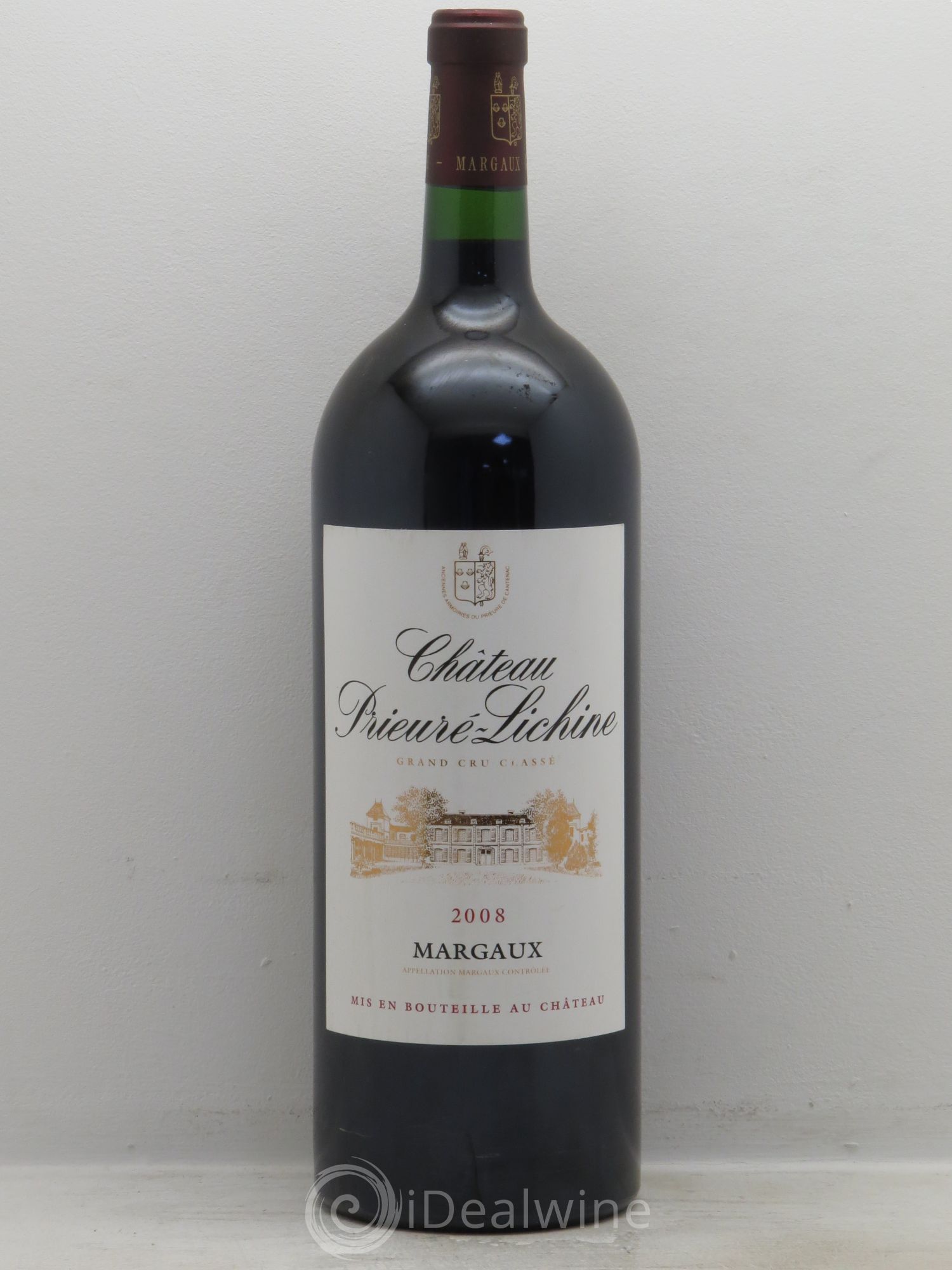 Château Prieuré Lichine 4ème Grand Cru Classé 2008 - Lot de 1 magnum - 0