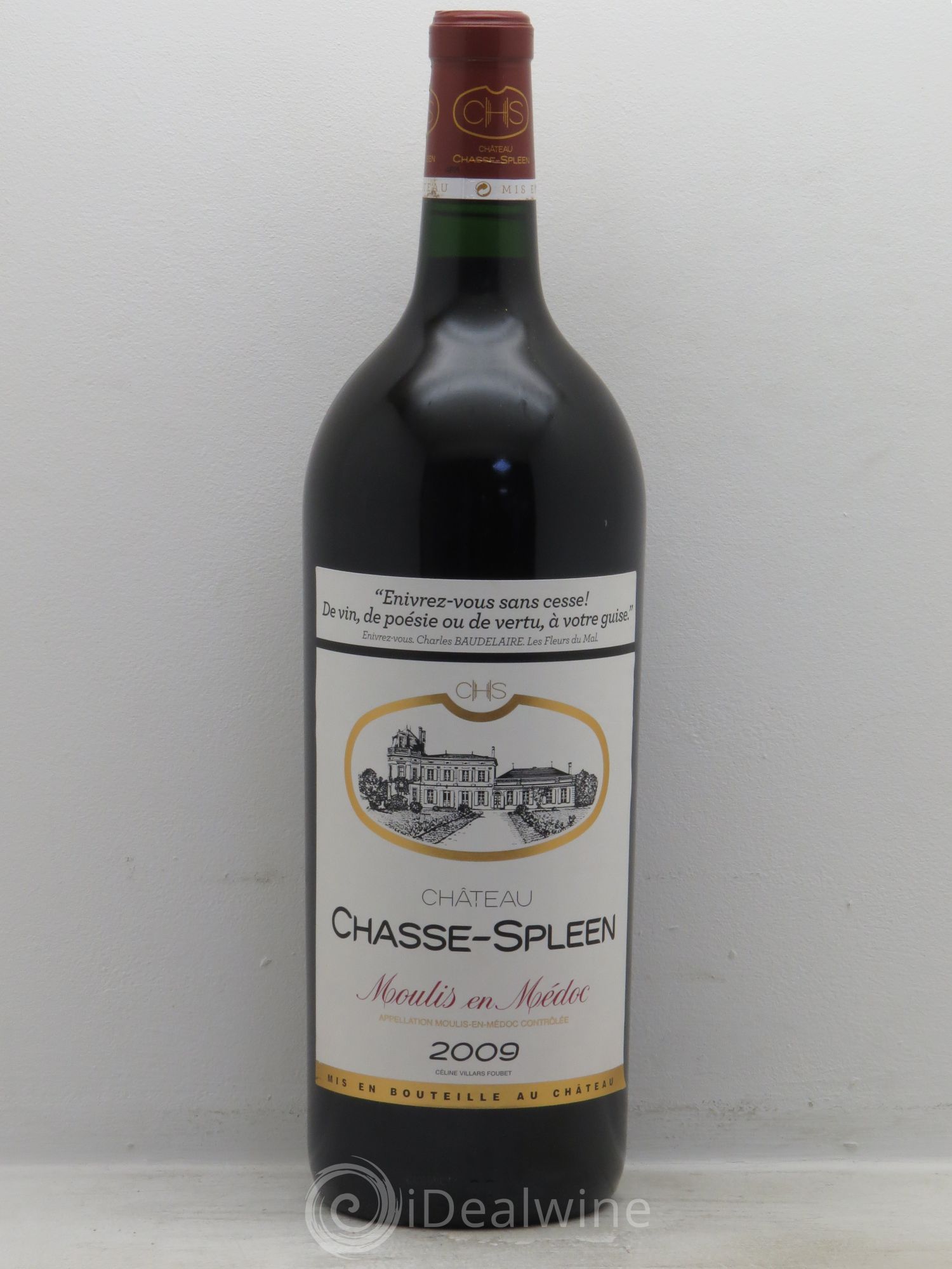 Château Chasse Spleen 2009 - Lot de 1 magnum - 0