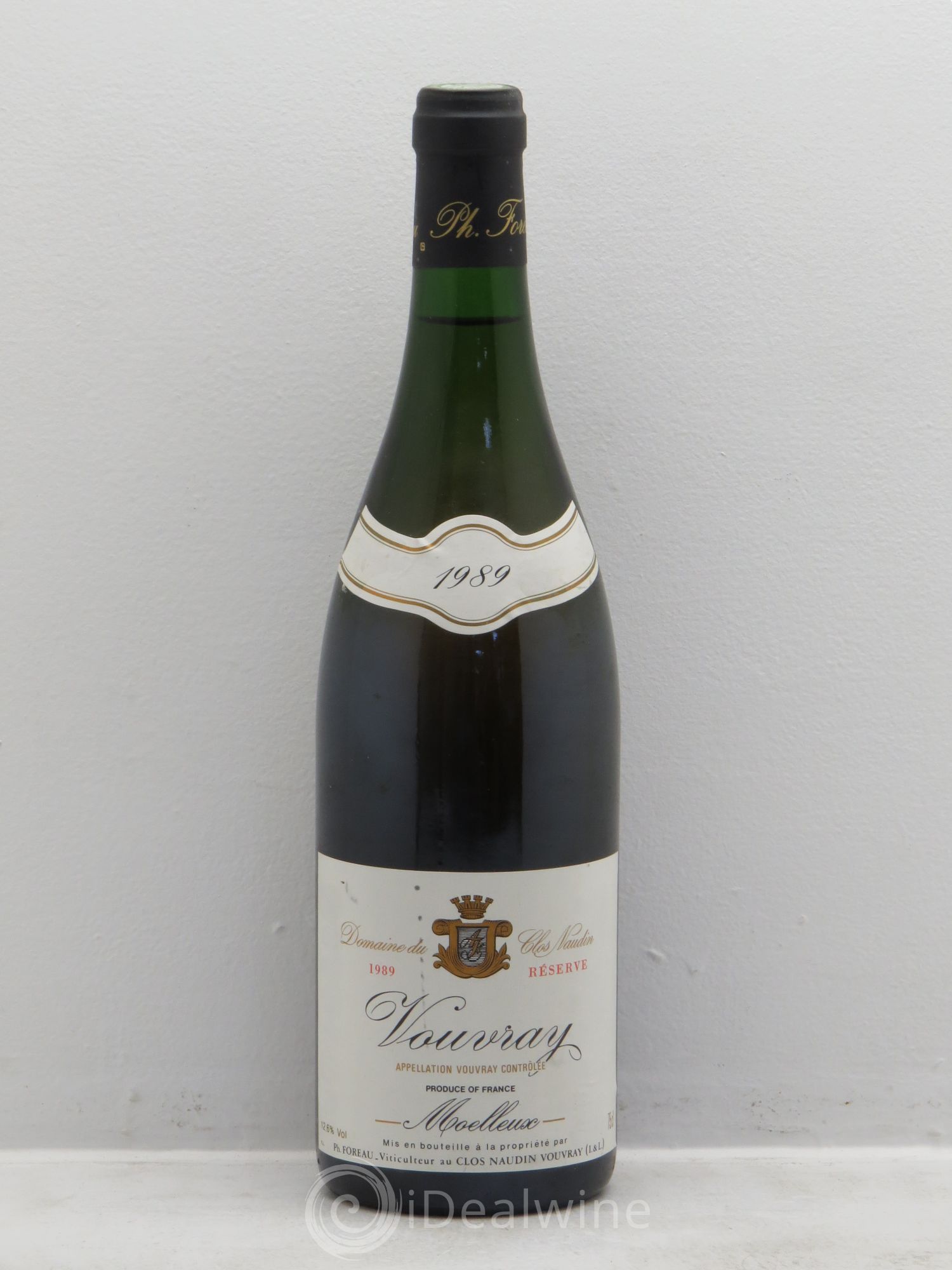 Vouvray Moelleux Réserve Clos Naudin - Philippe Foreau 1989 - Lotto di 1 bottiglia - 0
