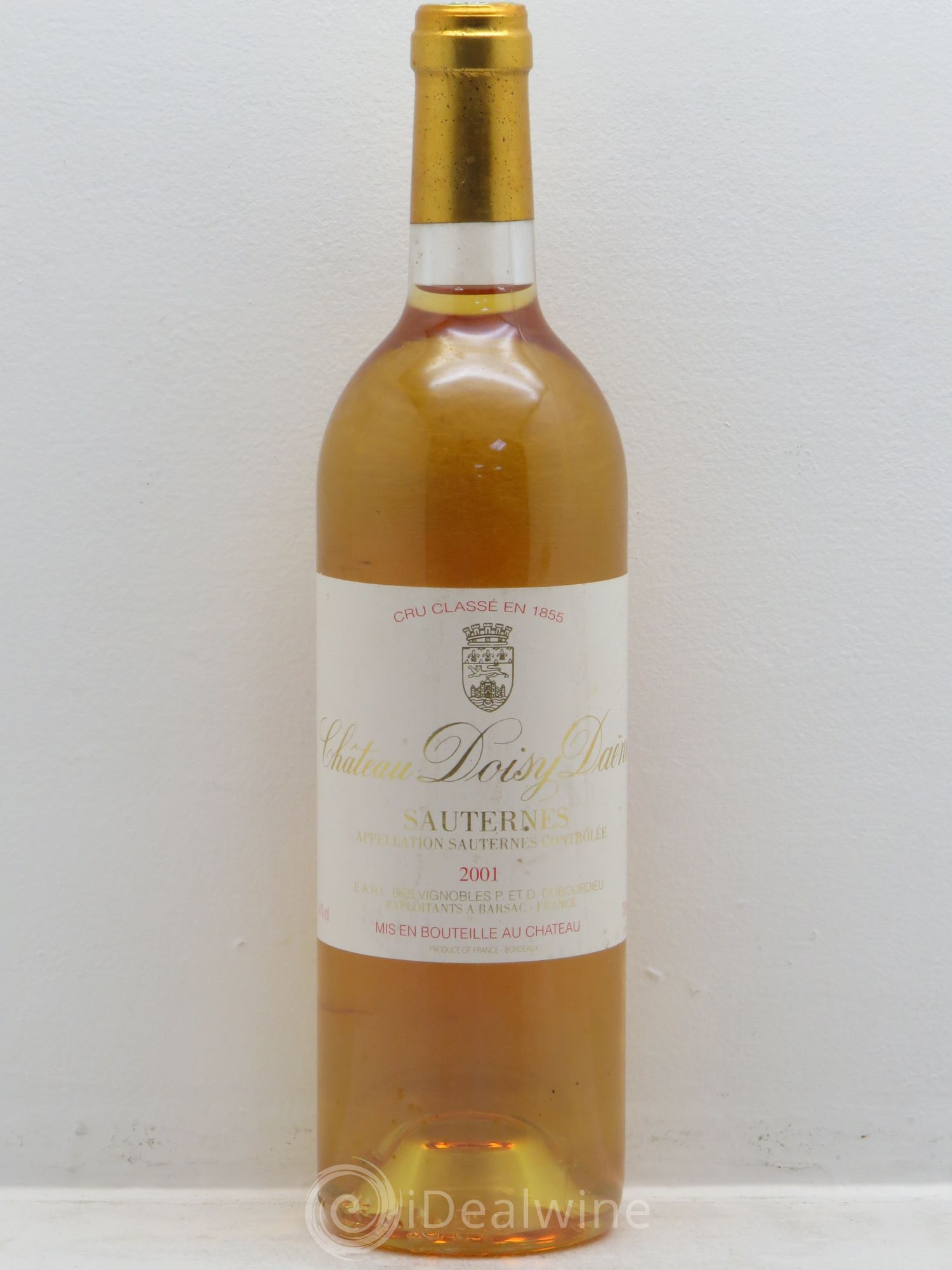 Château Doisy Daëne 2ème Grand Cru Classé 2001 - Lotto di 1 bottiglia - 0
