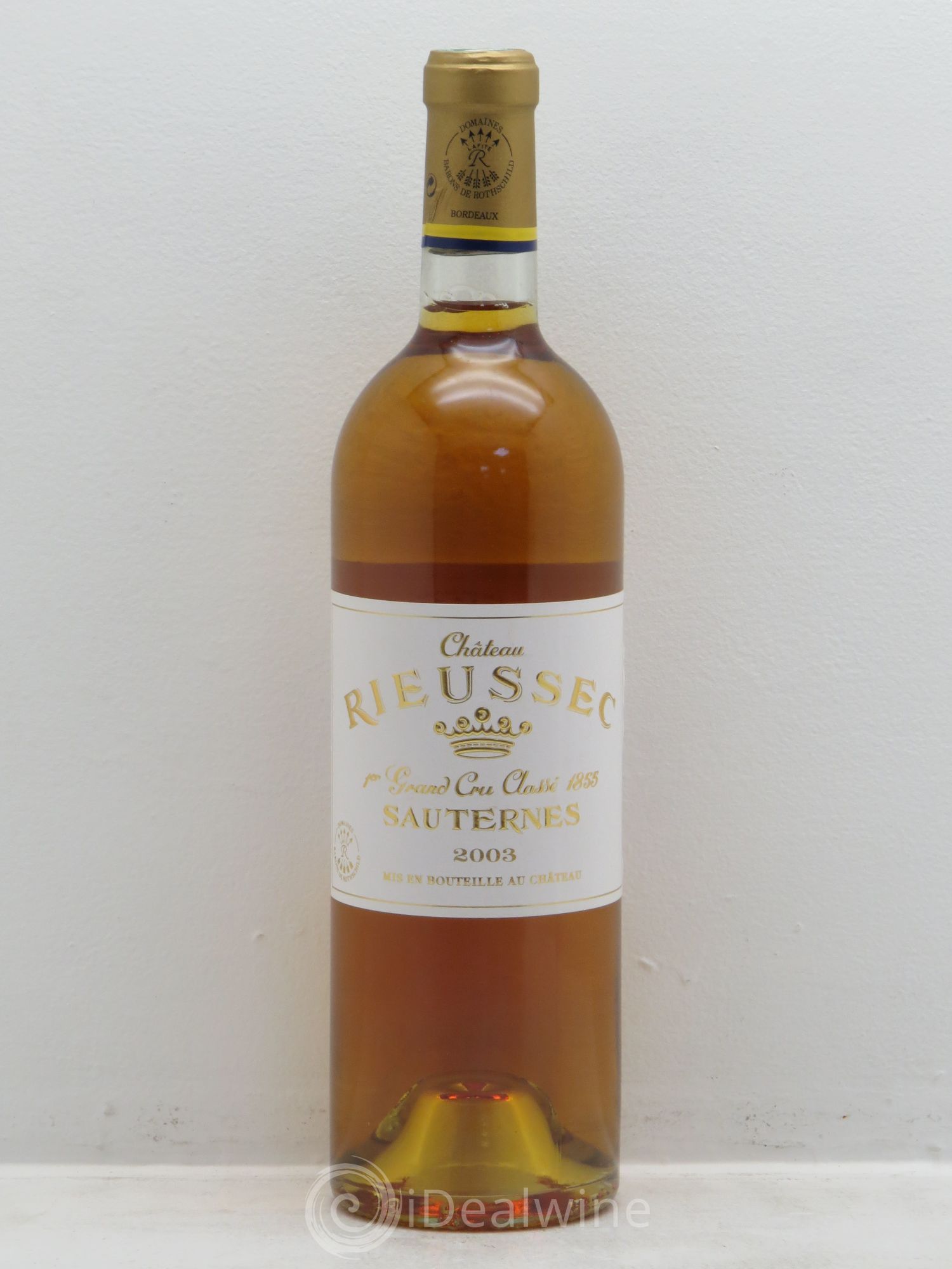 Château Rieussec 1er Grand Cru Classé 2003 - Posten von 1 Flasche - 0