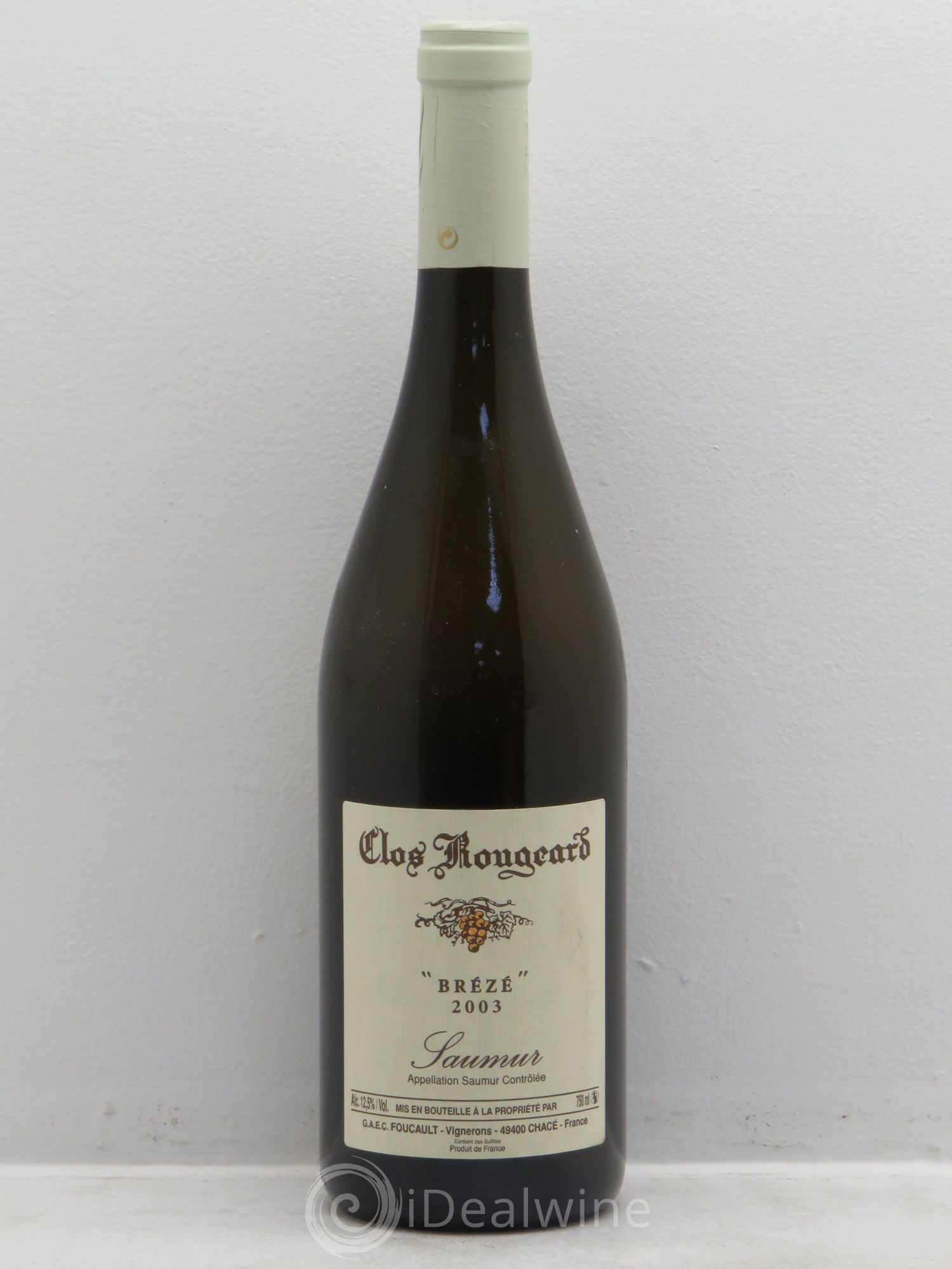 Saumur Brézé Clos Rougeard 2003 - Posten von 1 Flasche - 0