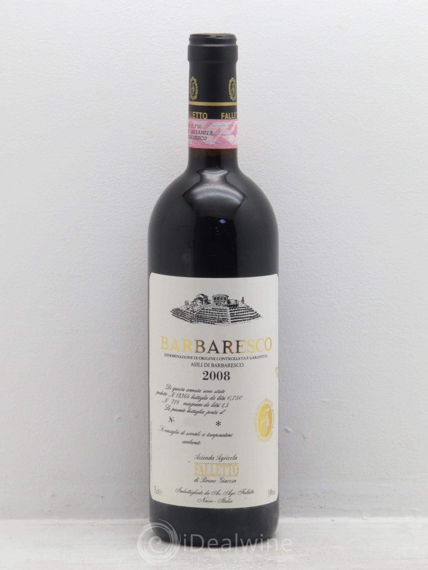 Barbaresco DOCG Asili Faletto 2008 - Posten von 1 Flasche - 0