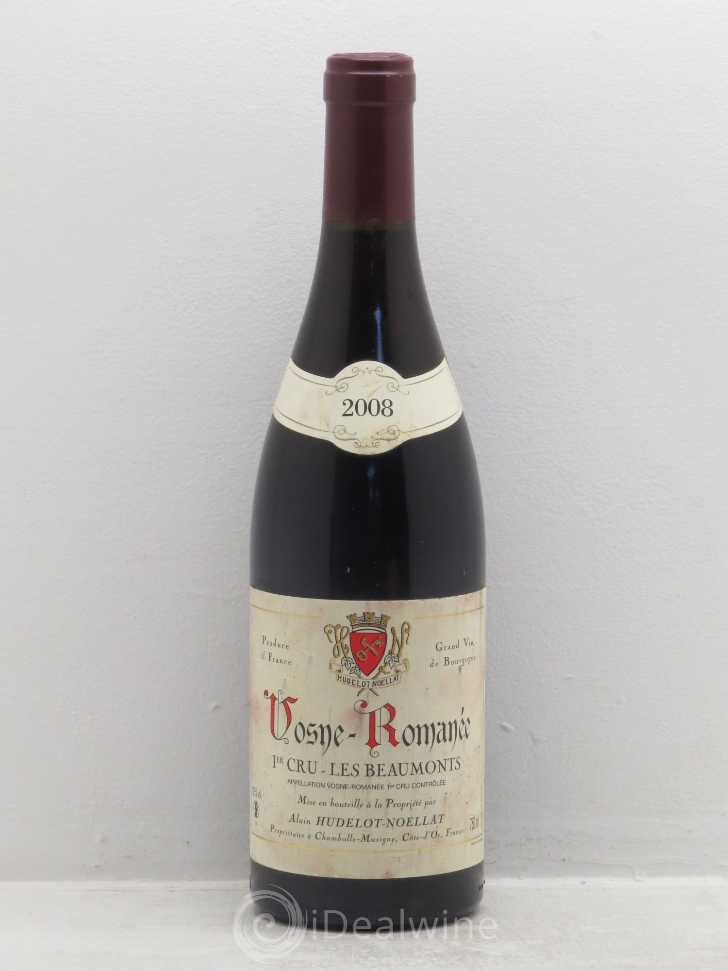 Vosne-Romanée 1er Cru Les Beaumonts Hudelot-Noëllat 2008 - Lot de 1 bouteille - 0