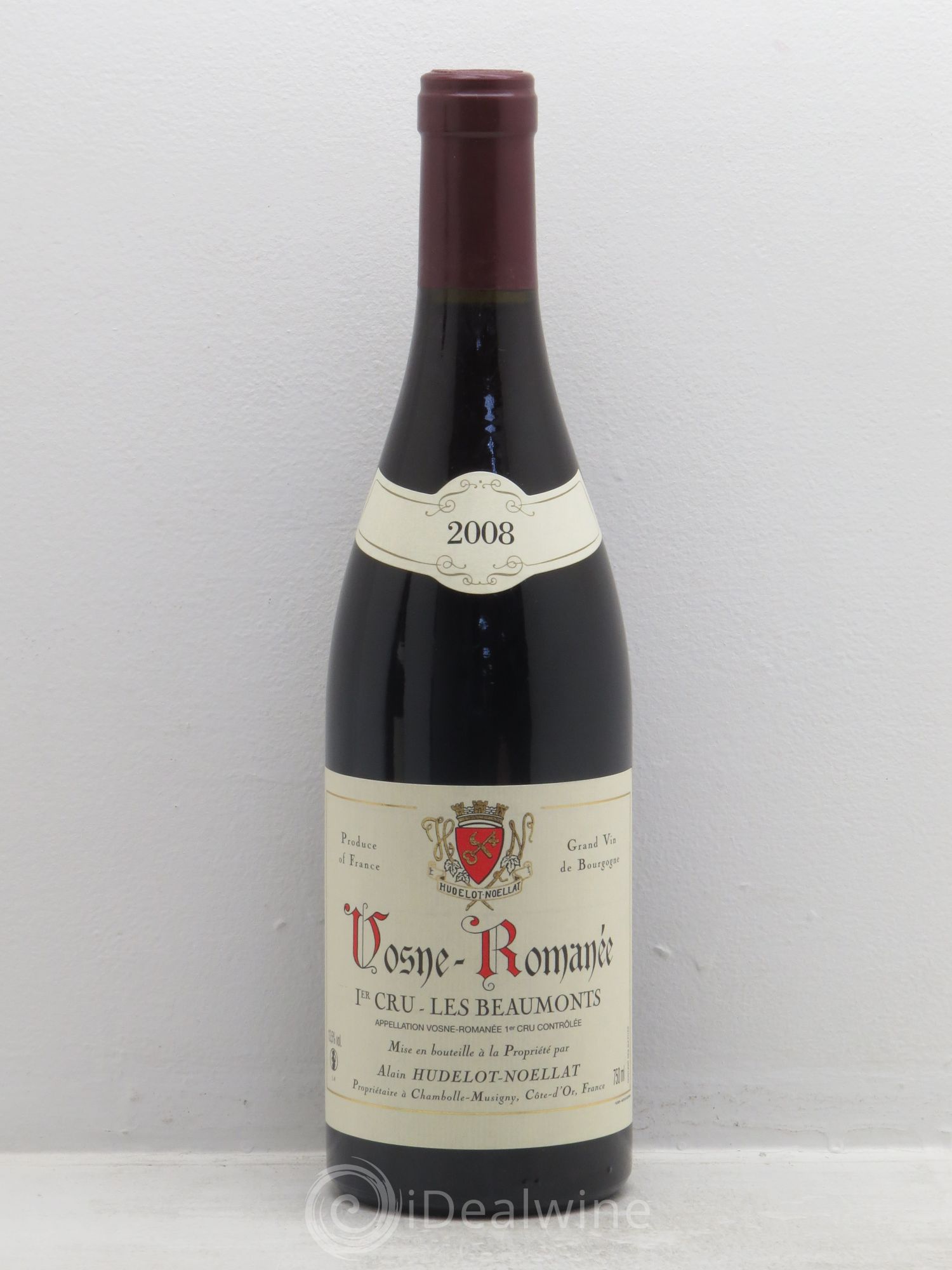 Vosne-Romanée 1er Cru Les Beaumonts Hudelot-Noëllat 2008 - Lot de 1 bouteille - 0