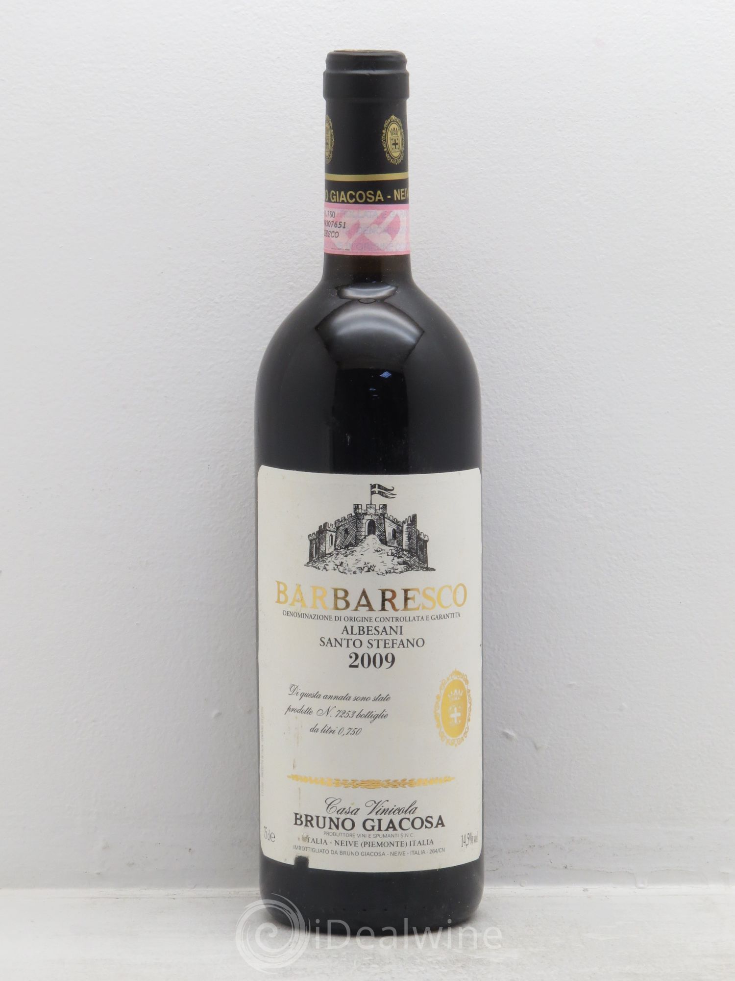 Barbaresco DOCG Santo Stefano 2009 - Lot de 1 bouteille - 0