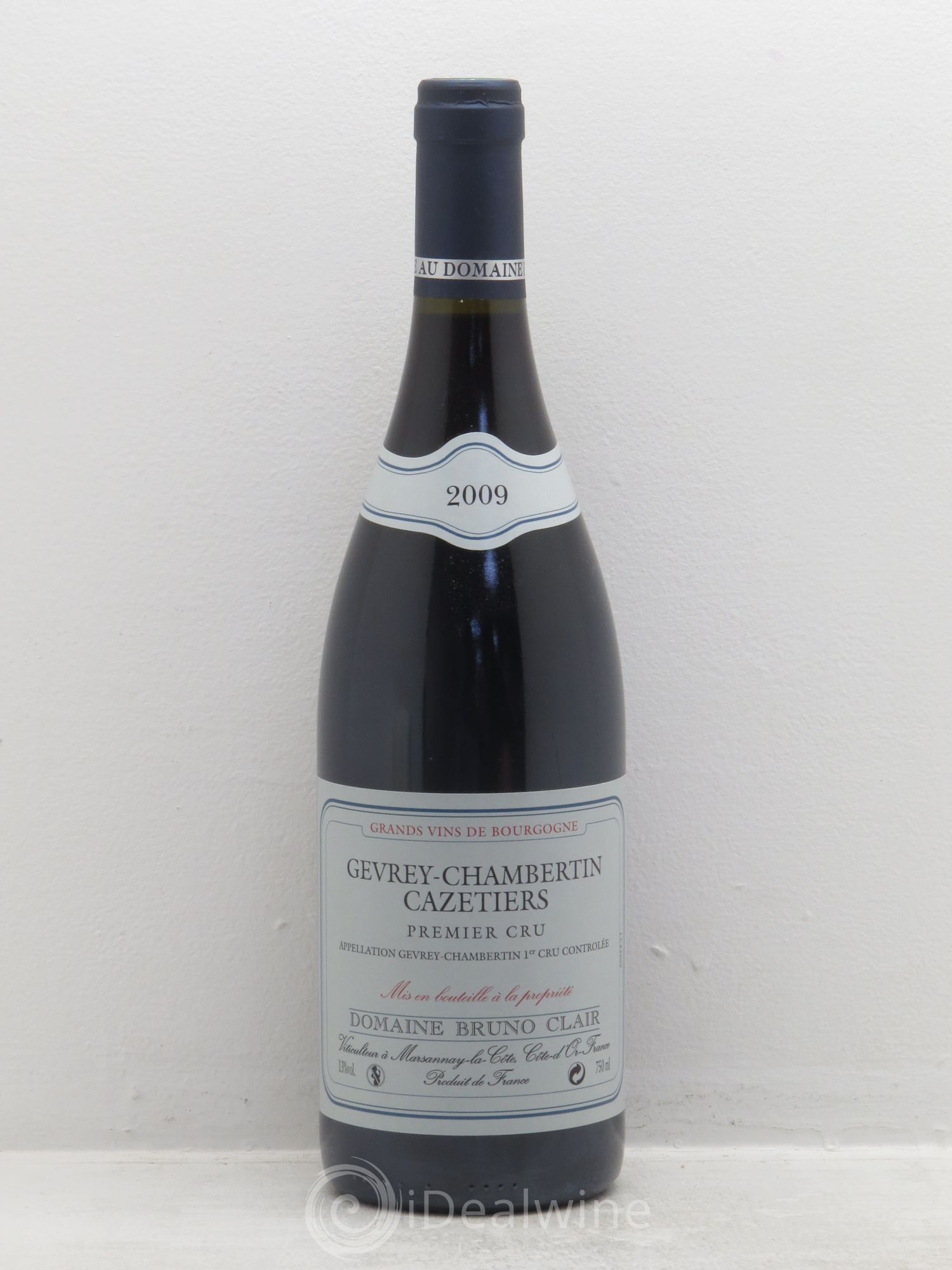 Gevrey-Chambertin 1er Cru Les Cazetiers Bruno Clair (Domaine) 2009 - Lot de 1 bouteille - 0