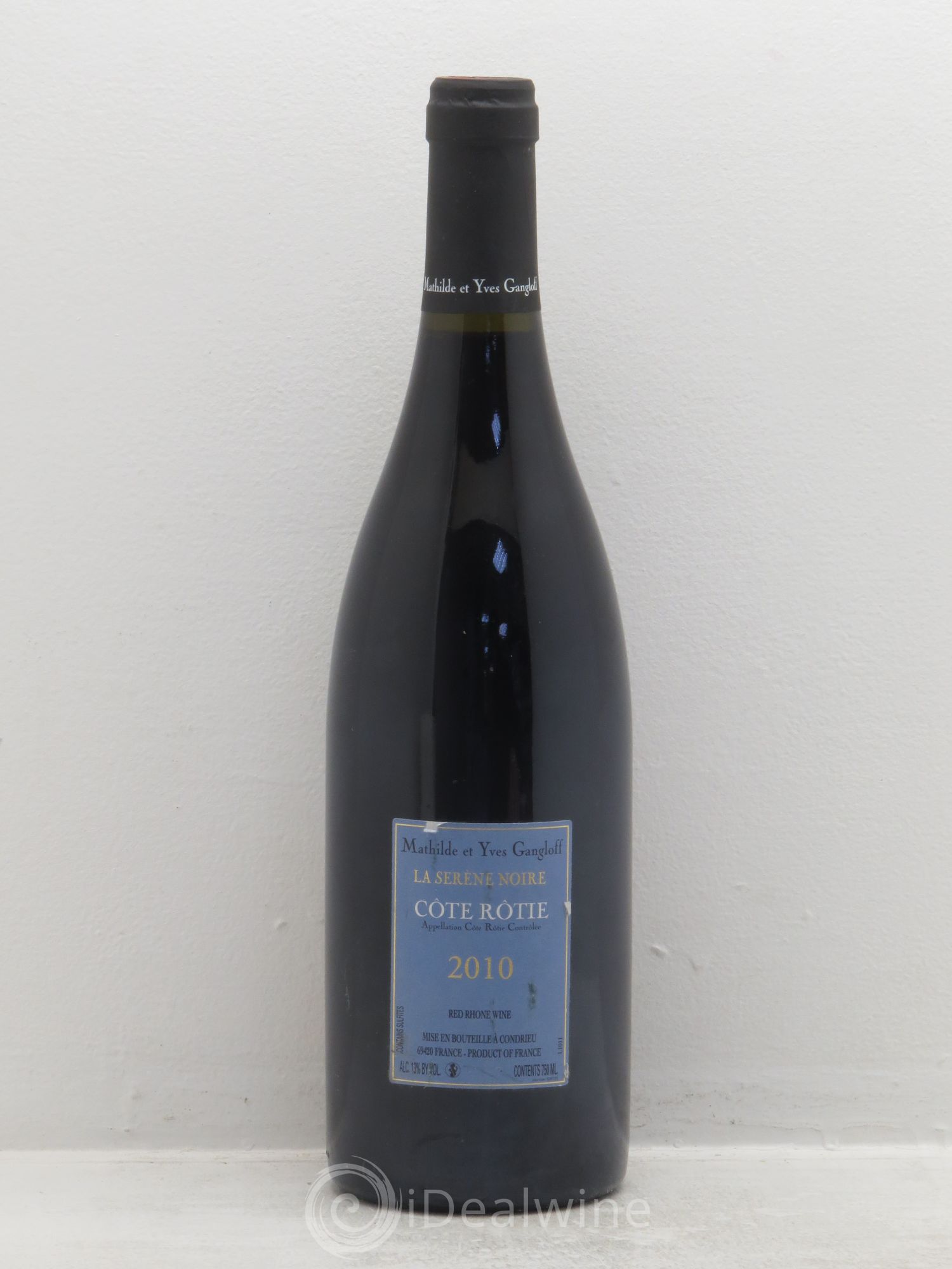 Côte-Rôtie La Sereine Noire Gangloff (Domaine) 2010 - Posten von 1 Flasche - 1