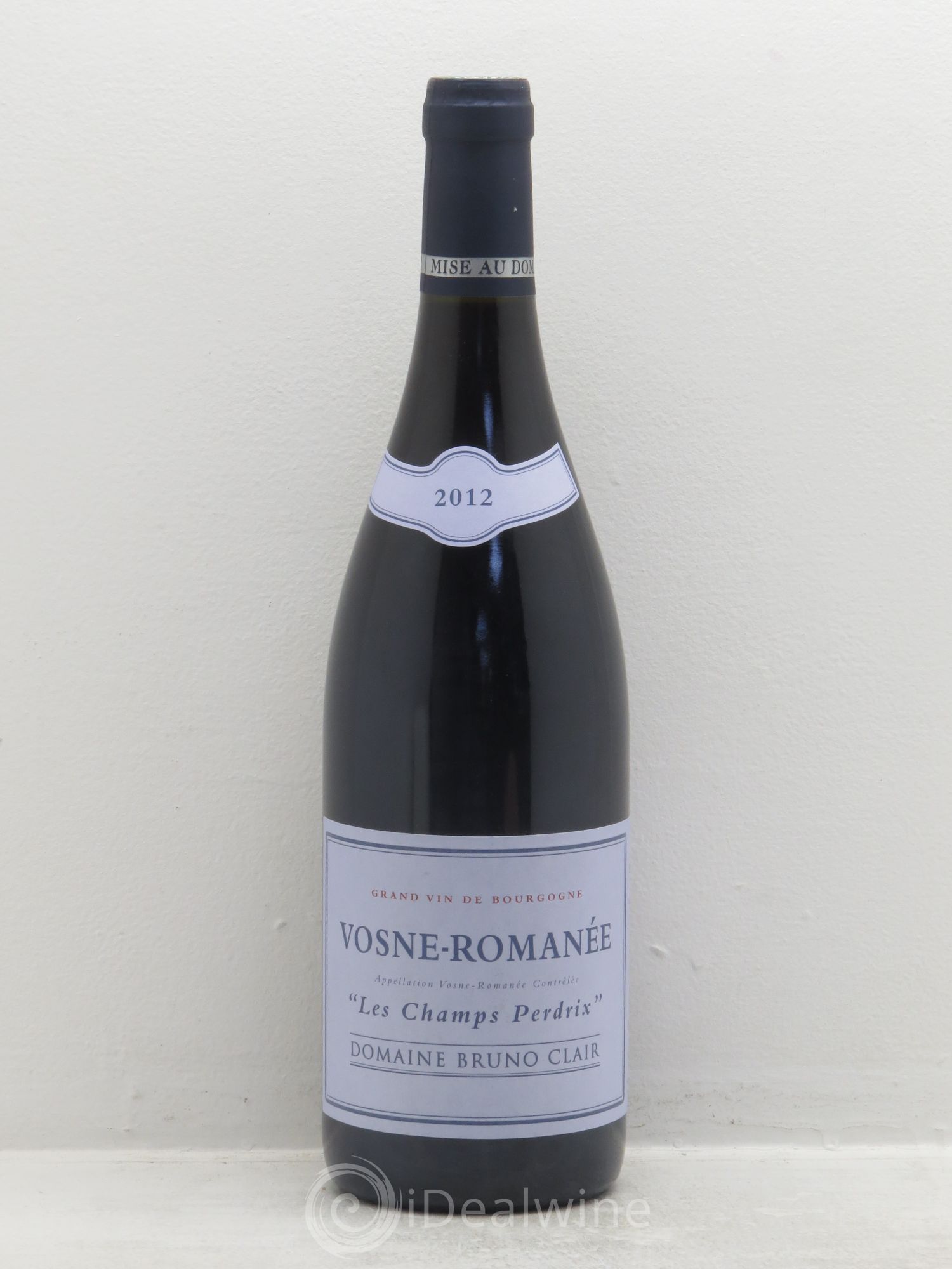 Vosne-Romanée Les Champs Perdrix Bruno Clair (Domaine) 2012 - Lot de 1 bouteille - 0