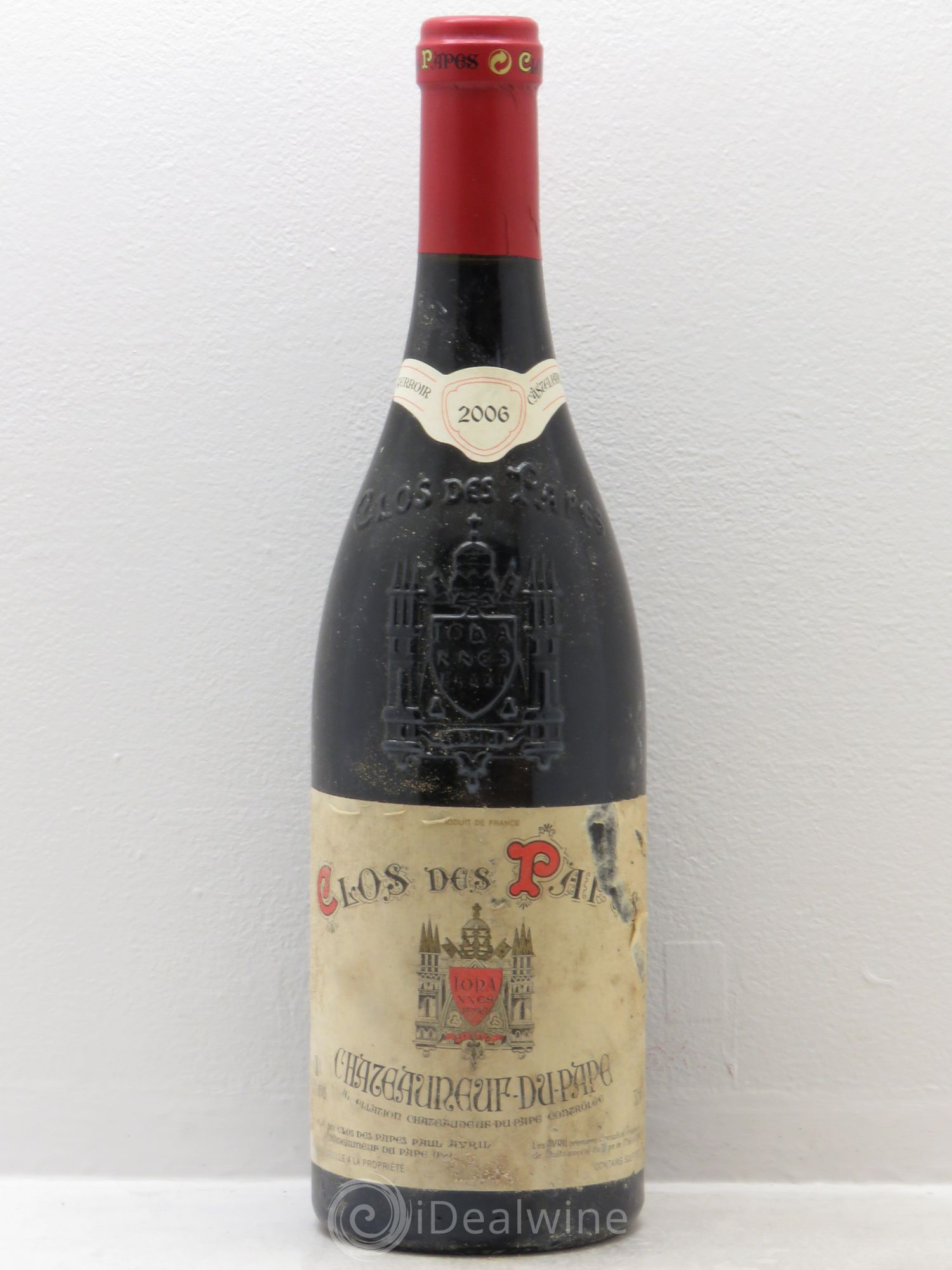 Châteauneuf-du-Pape Clos des Papes - Paul Avril 2006 - Lot de 1 bouteille - 0