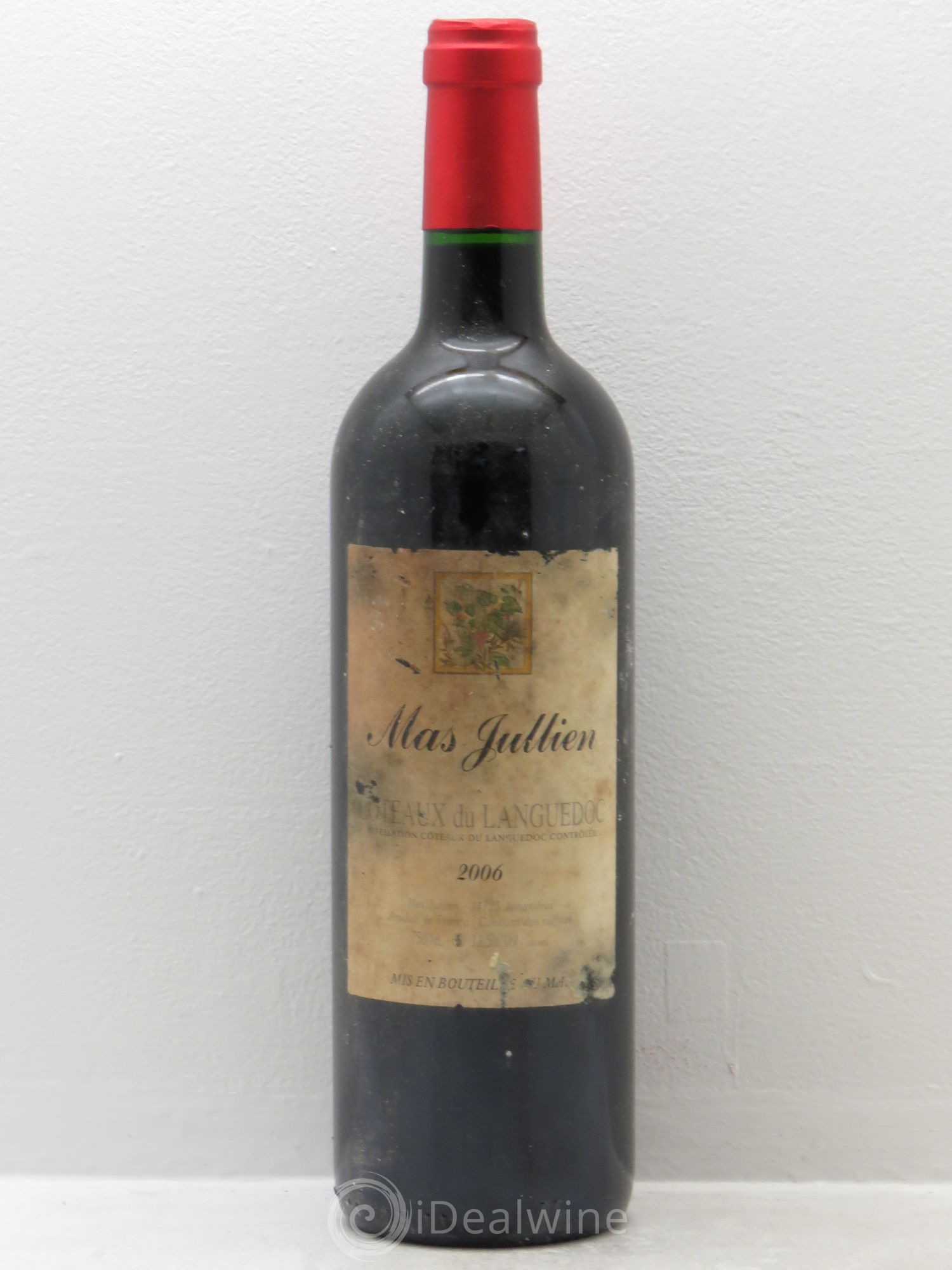 Terrasses du Larzac Mas Jullien Olivier Jullien 2006 - Lot de 1 bouteille - 0