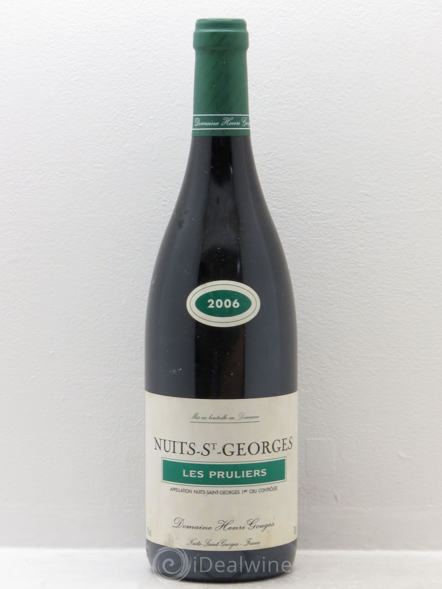 Nuits-Saint-Georges 1er Cru Les Pruliers Henri Gouges 2006 - Lot de 1 bouteille - 0