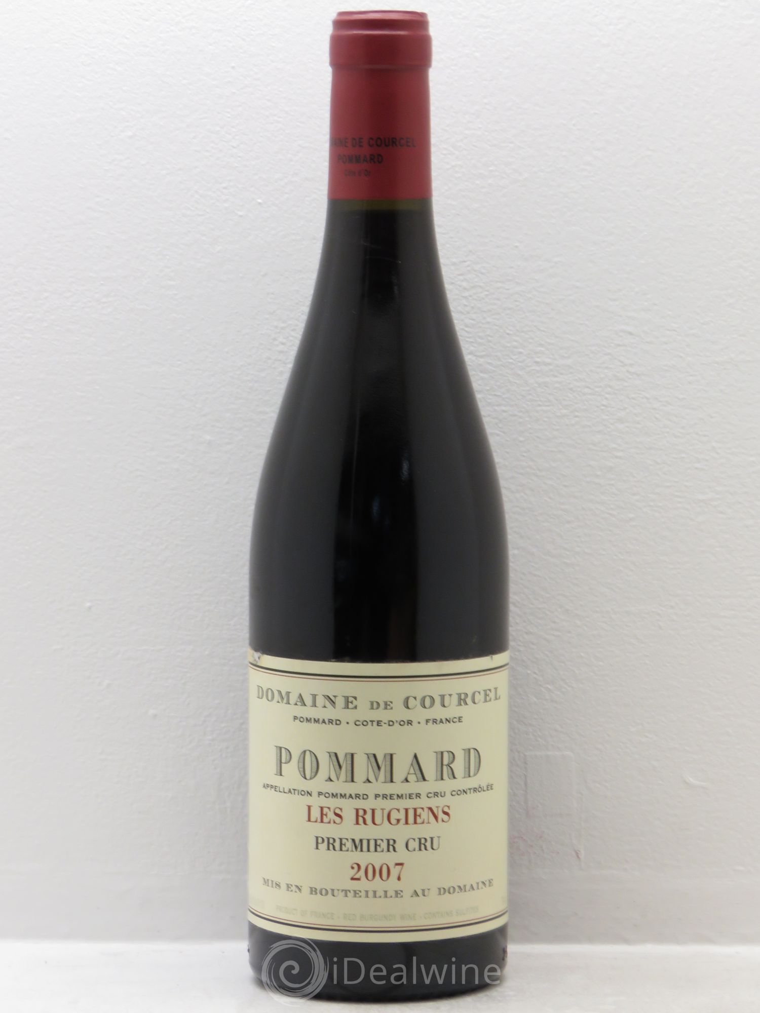 Pommard 1er Cru Les Rugiens de Courcel (Domaine) 2007 - Lot de 1 bouteille - 0