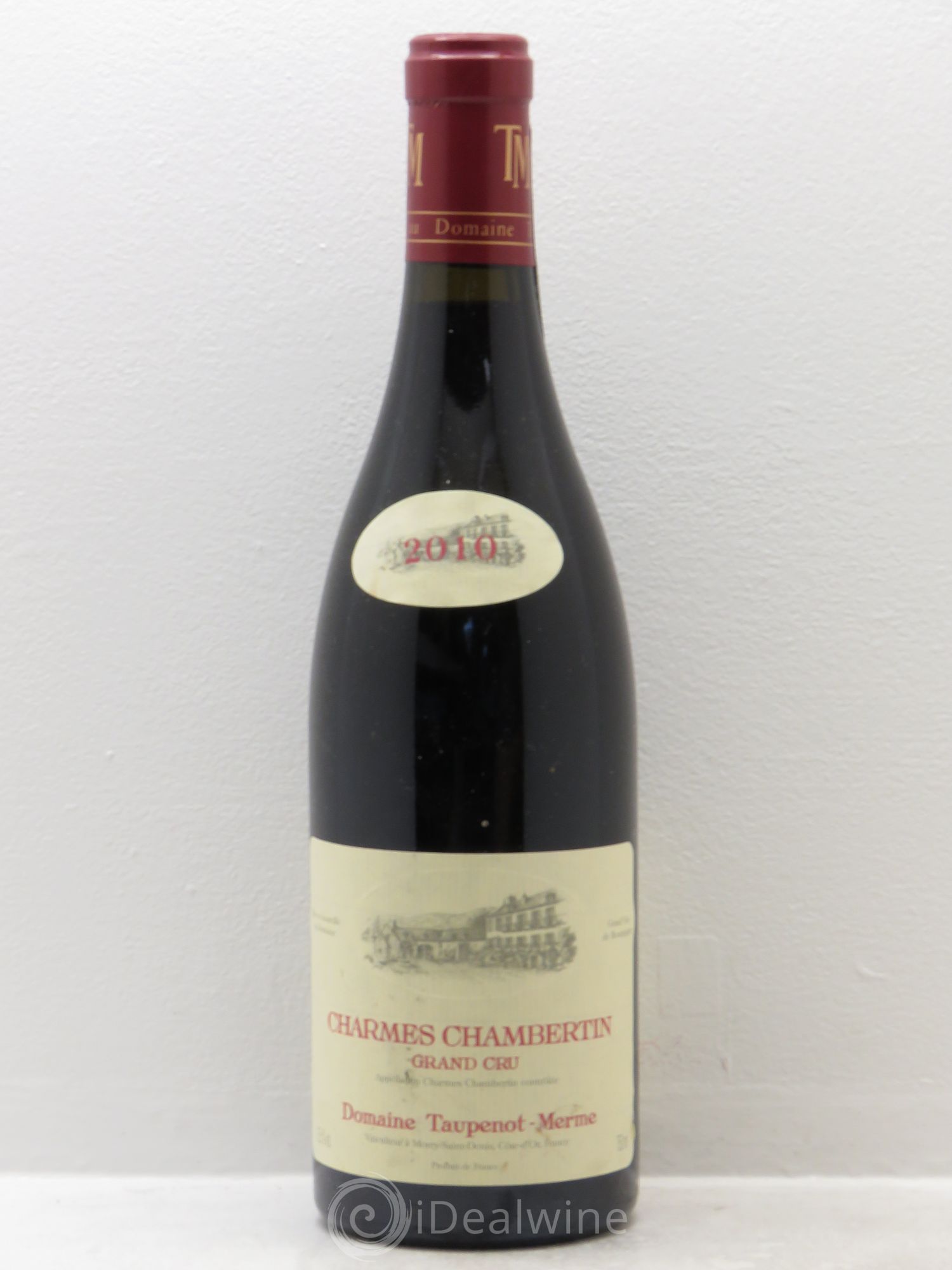 Charmes-Chambertin Grand Cru Taupenot Merme 2010 - Lot de 1 bouteille - 0