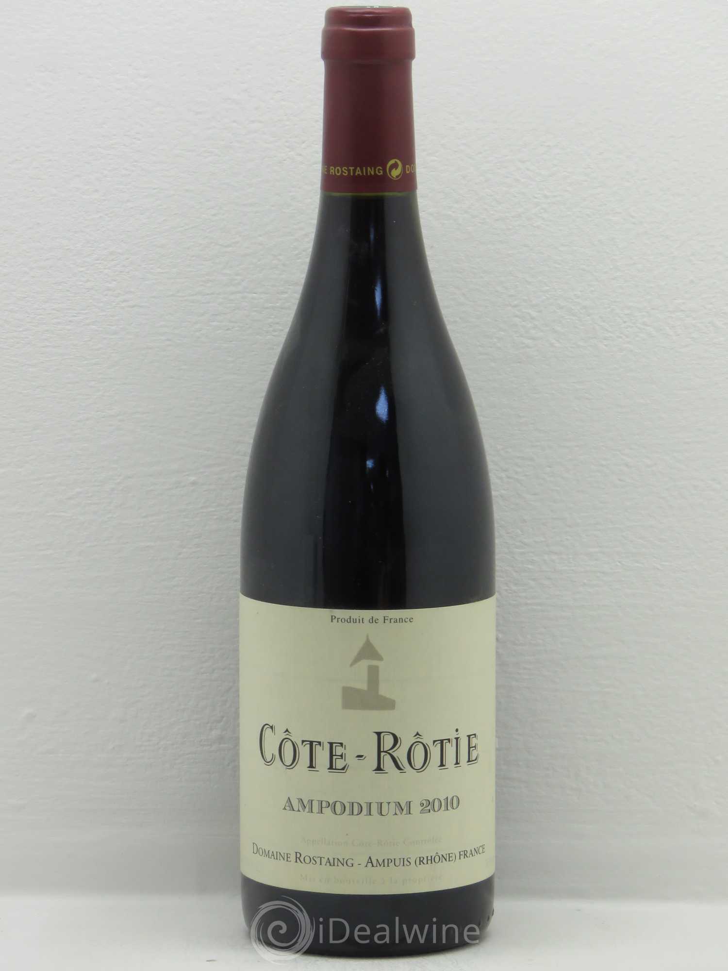 Côte-Rôtie Ampodium René Rostaing 2010 - Lot of 1 bottle - 0