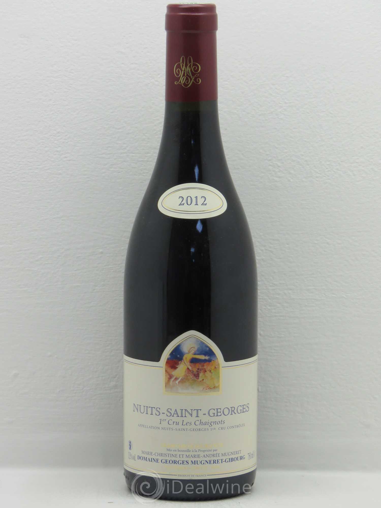 Nuits-Saint-Georges 1er Cru Les Chaignots Mugneret-Gibourg (Domaine) 2012 - Lot de 1 bouteille - 0
