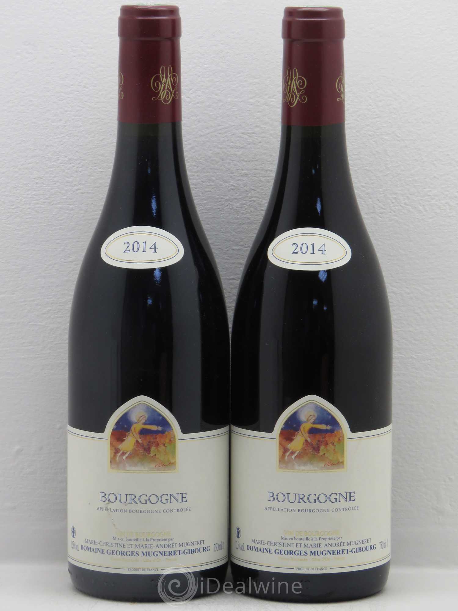 Bourgogne Mugneret-Gibourg (Domaine) 2014 - Lot de 2 bouteilles - 0