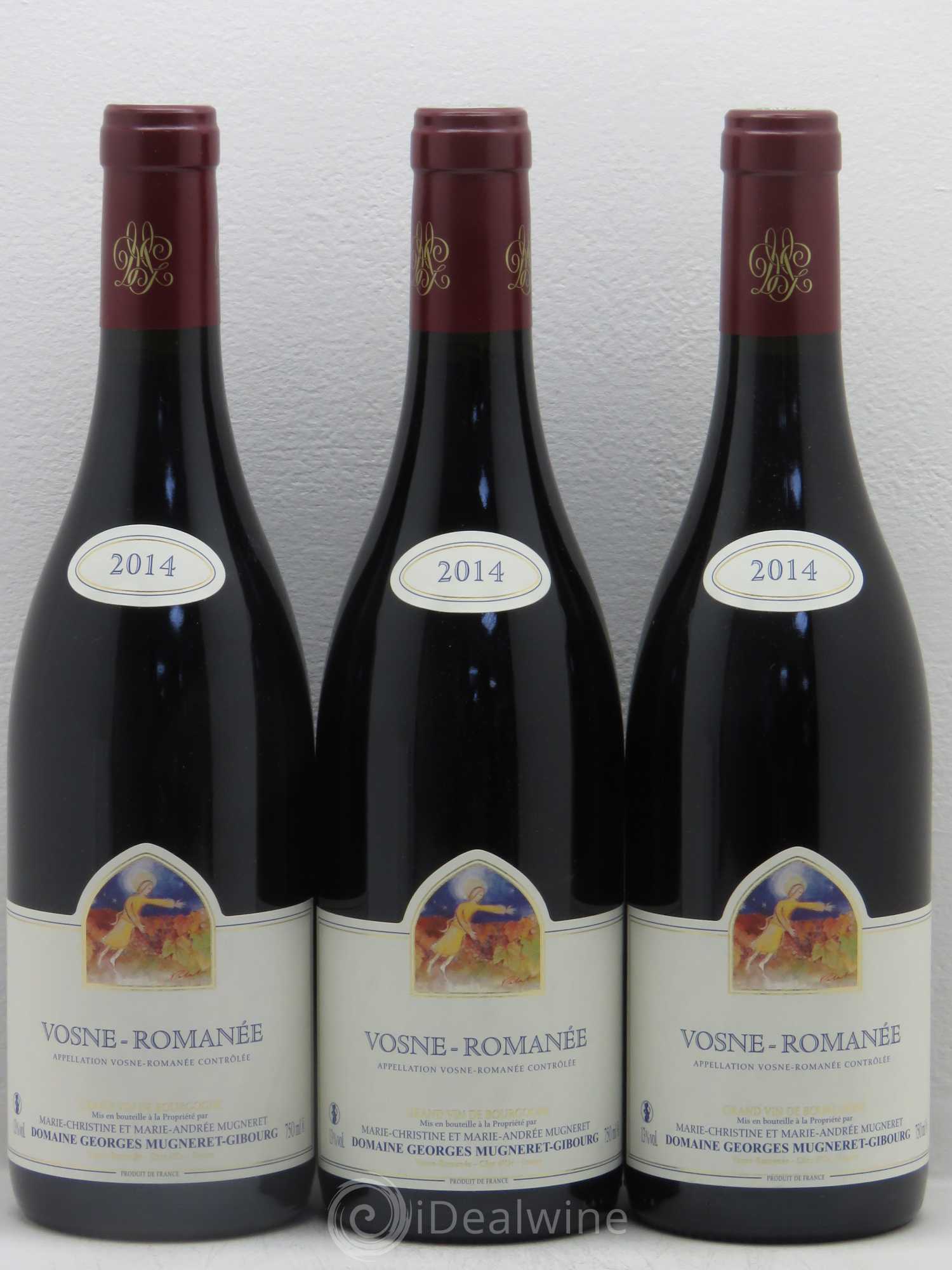 Vosne-Romanée Mugneret-Gibourg (Domaine) 2014 - Lot de 3 bouteilles - 0