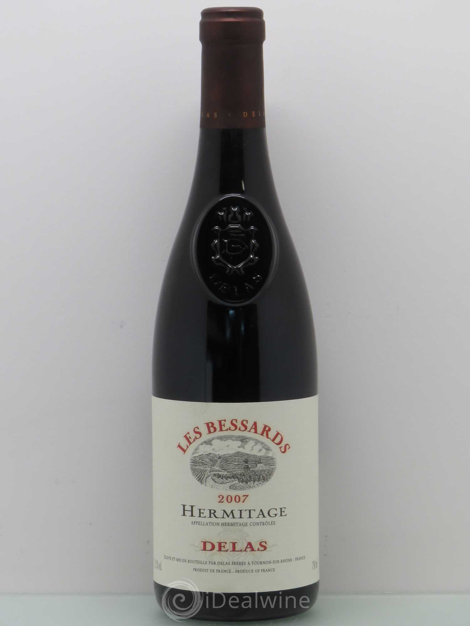Hermitage Les Bessards Delas Frères 2007 - Lot de 1 bouteille - 0