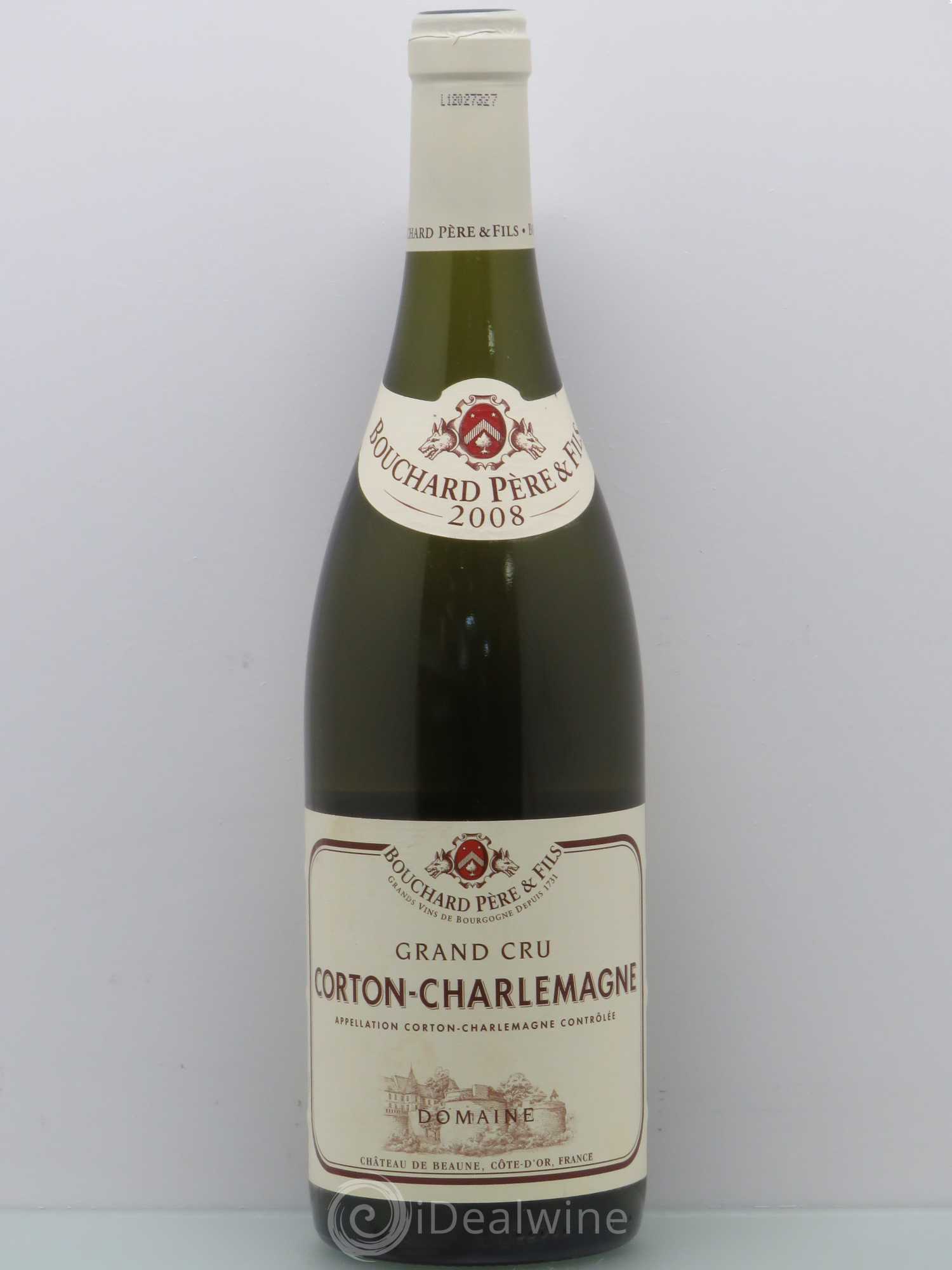 Corton-Charlemagne Grand Cru Bouchard Père & Fils 2008 - Lot de 1 bouteille - 0