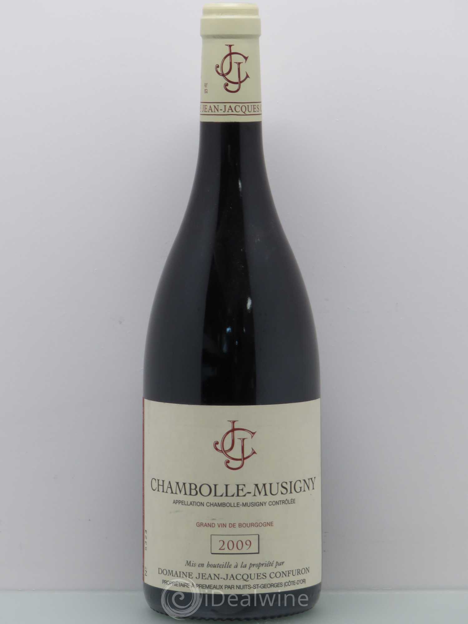 Chambolle-Musigny Jean Jacques Confuron 2009 - Lot de 1 bouteille - 0