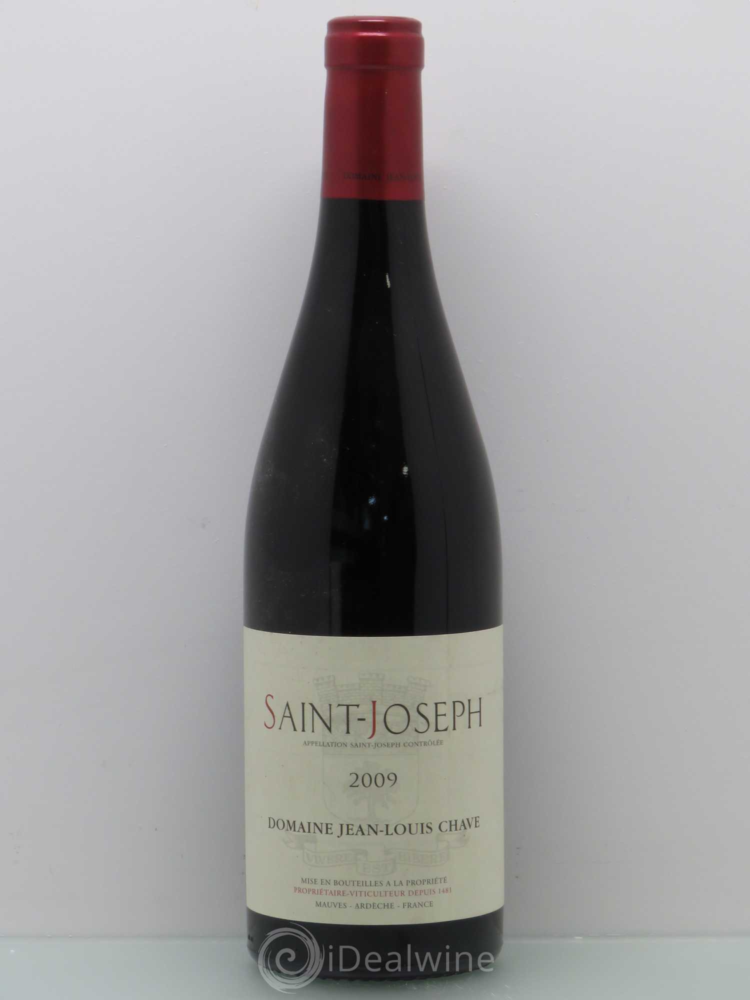 Saint-Joseph Jean-Louis Chave 2009 - Lot de 1 bouteille - 0