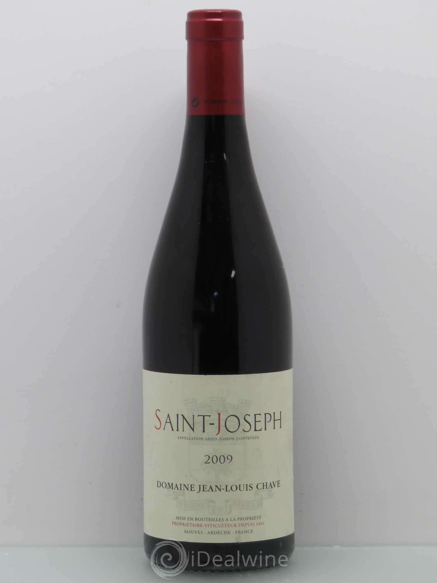 Saint-Joseph Jean-Louis Chave 2009 - Lot de 1 bouteille - 0