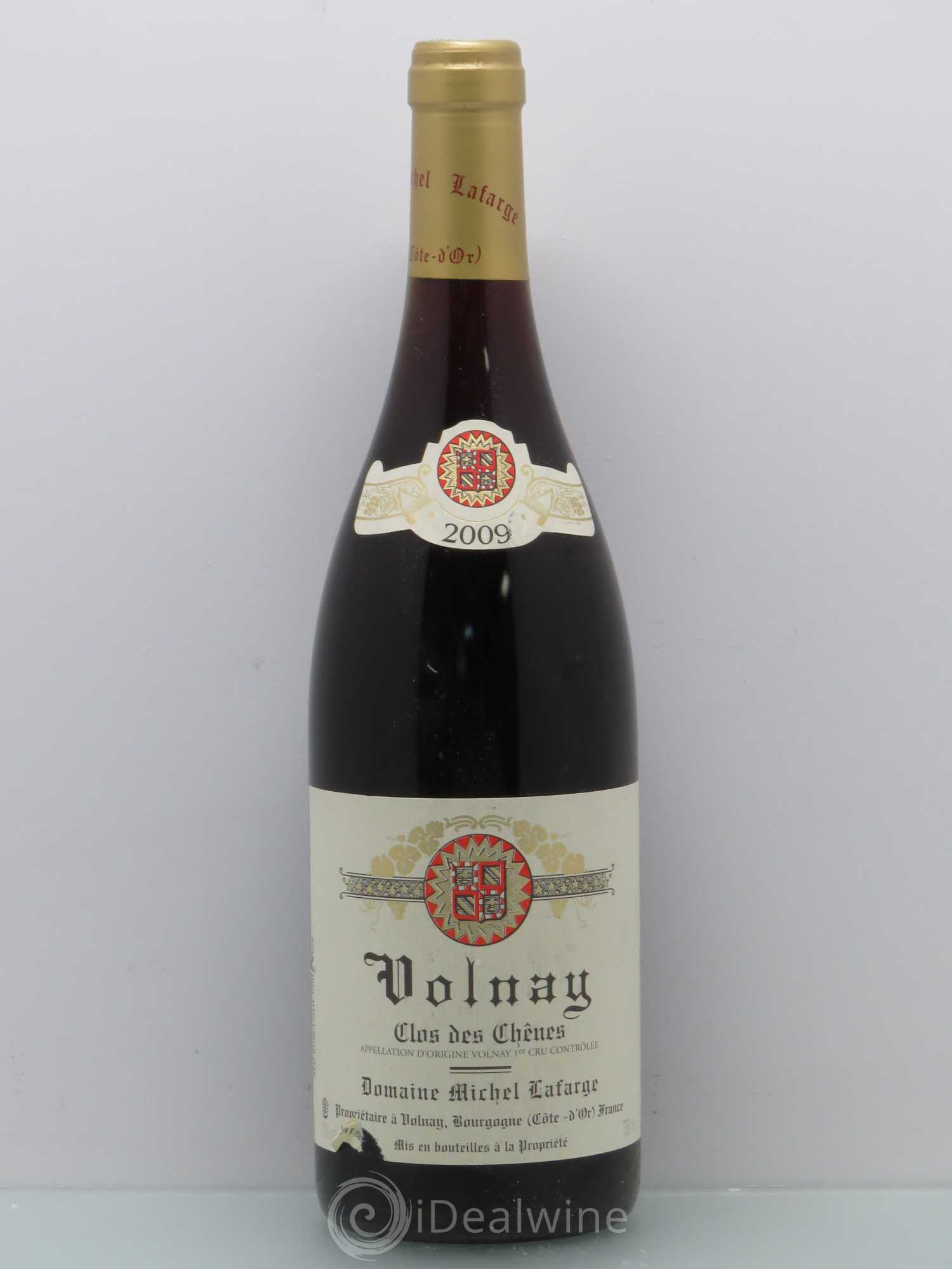 Volnay 1er Cru Clos des Chênes Lafarge (Domaine) 2009 - Lot de 1 bouteille - 0