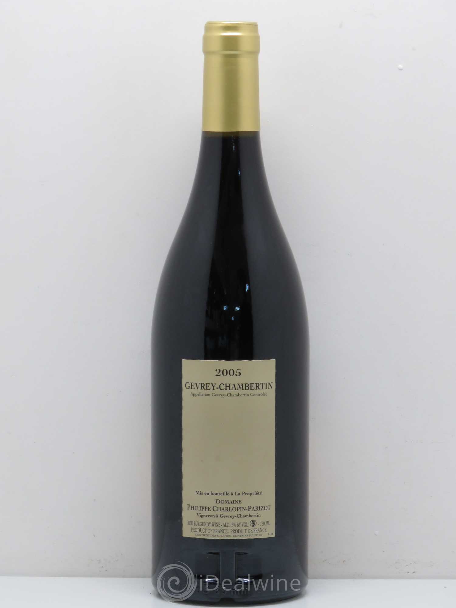 Gevrey-Chambertin Vieilles Vignes Charlopin 2005 - Posten von 1 Flasche - 1