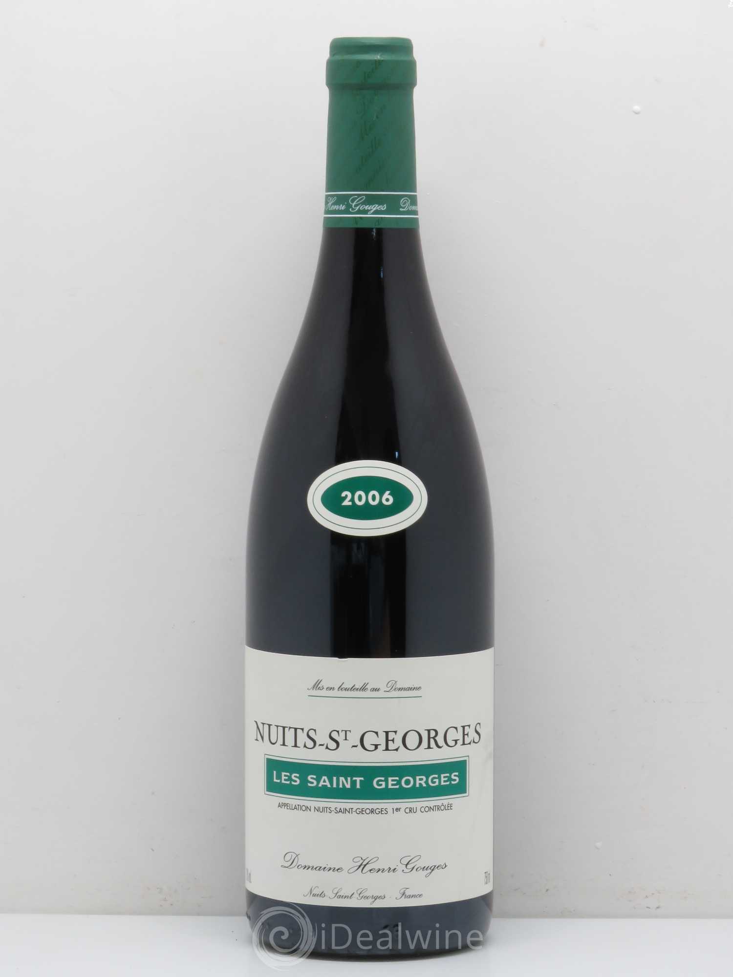 Nuits-Saint-Georges 1er Cru Les Saints Georges Henri Gouges 2006 - Posten von 1 Flasche - 0