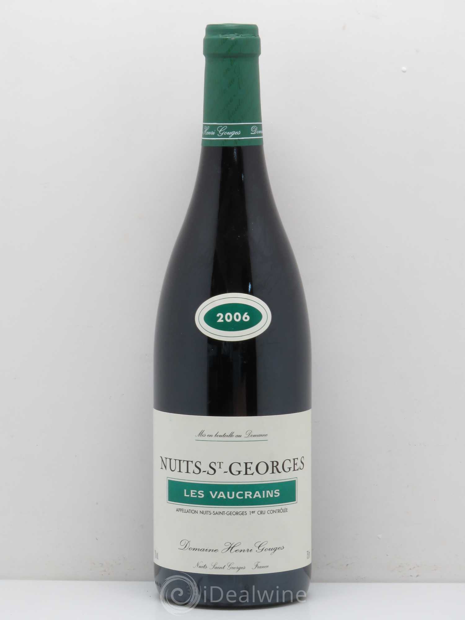 Nuits-Saint-Georges 1er Cru Les Vaucrains Henri Gouges 2006 - Lot de 1 bouteille - 0