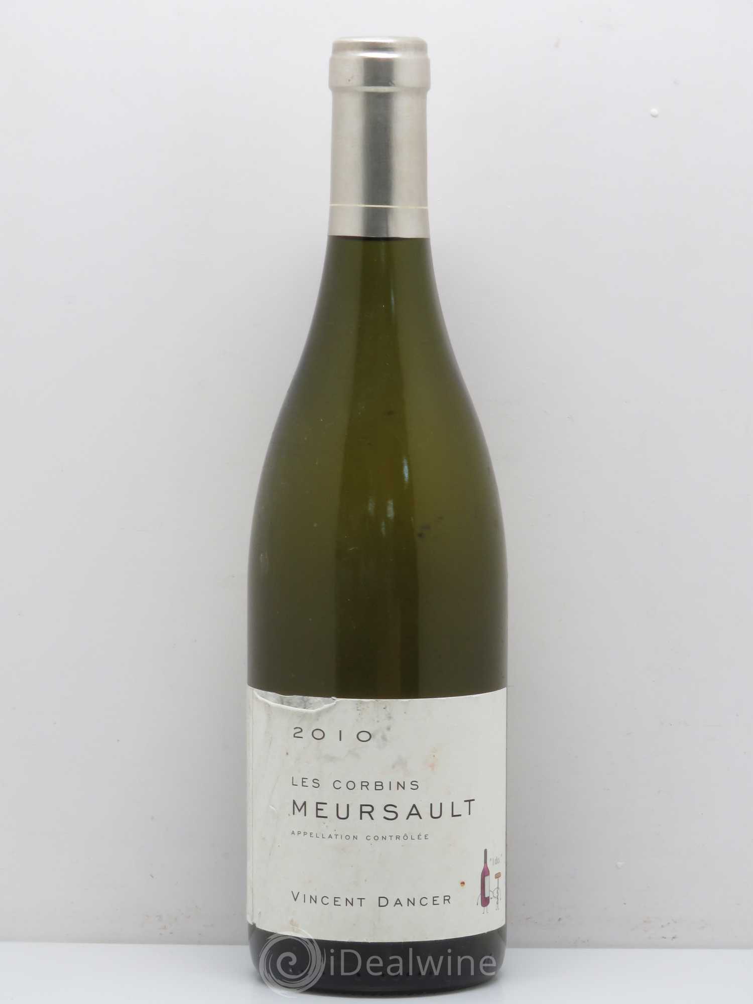 Meursault Les Corbins Vincent Dancer 2010 - Lot de 1 bouteille - 0