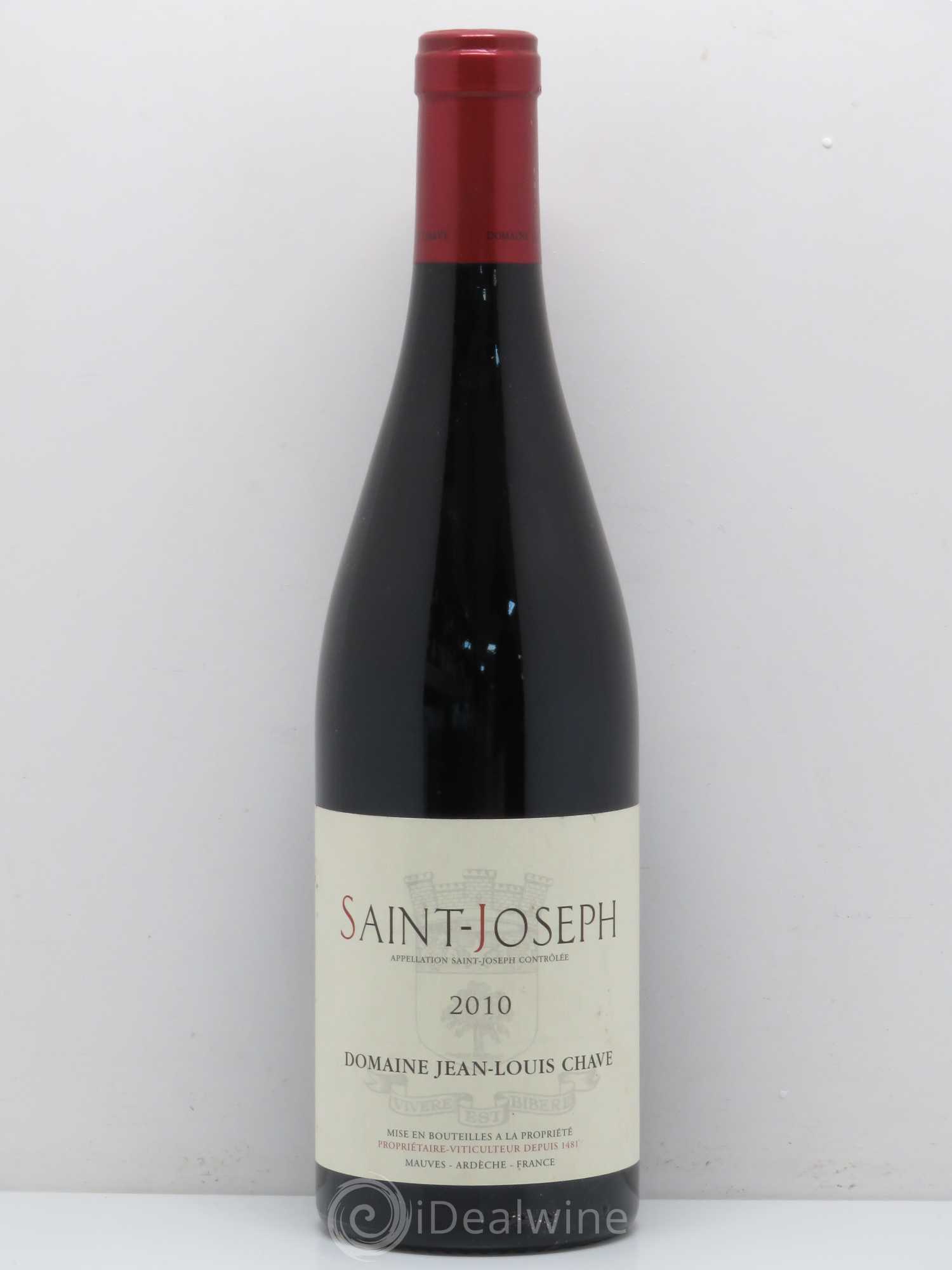 Saint-Joseph Jean-Louis Chave 2010 - Lot de 1 bouteille - 0