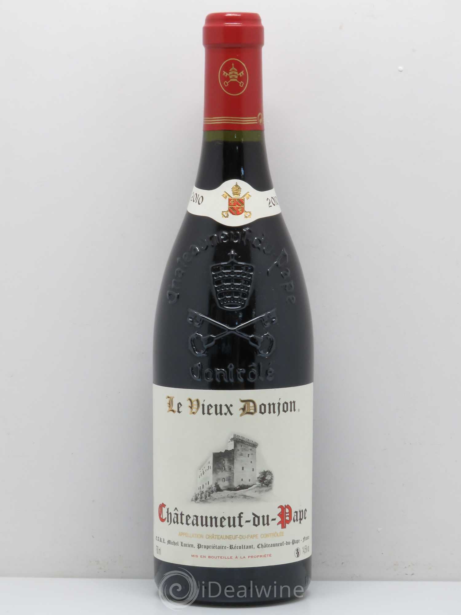 Châteauneuf-du-Pape Le Vieux Donjon Michel Lucien 2010 - Lot de 1 bouteille - 0